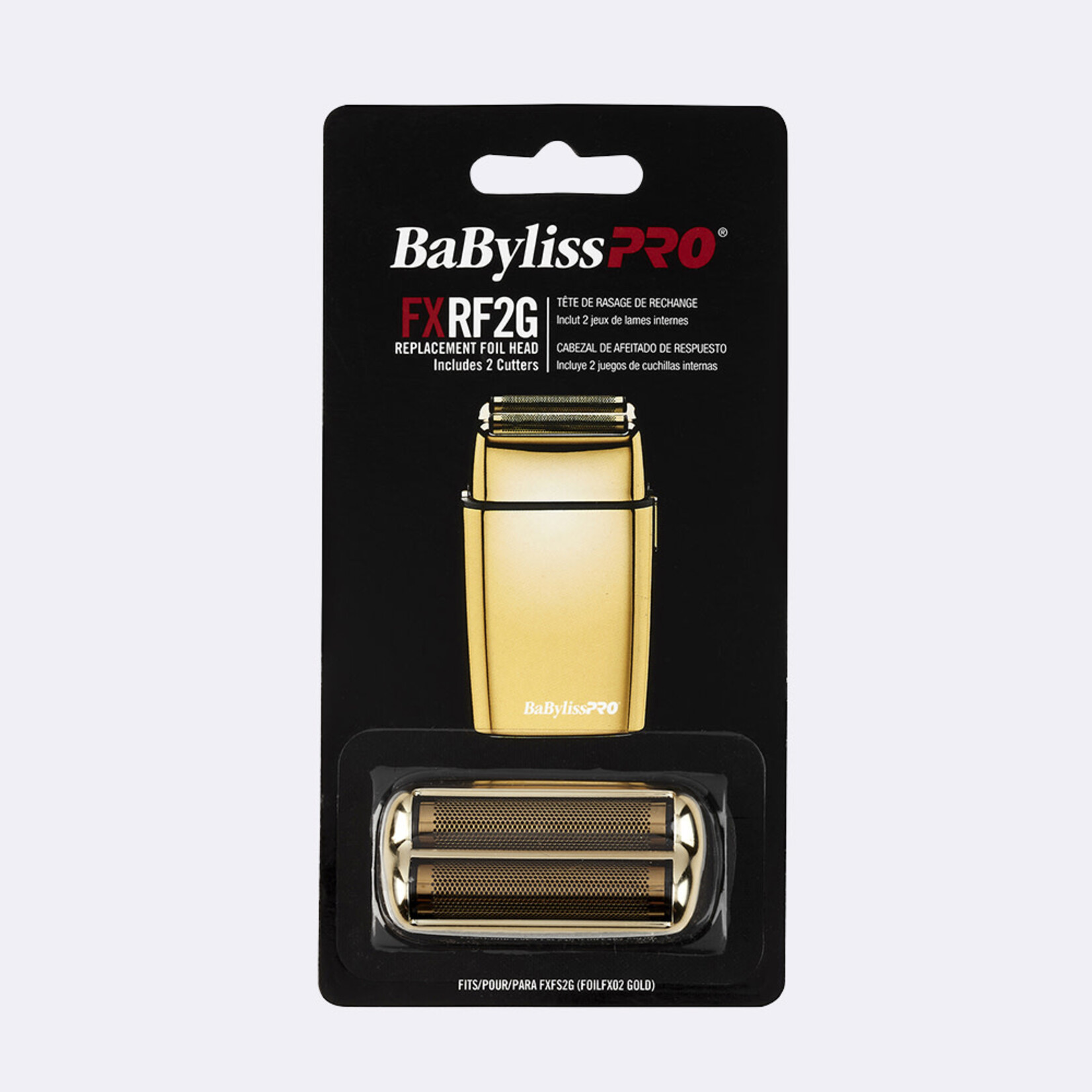 BABYLISS PRO Replacement Foils & Cutter for FOILFX™02 (Gold)