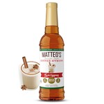 MATTEO'S Sugar Free Coffee Syrup, Eggnog