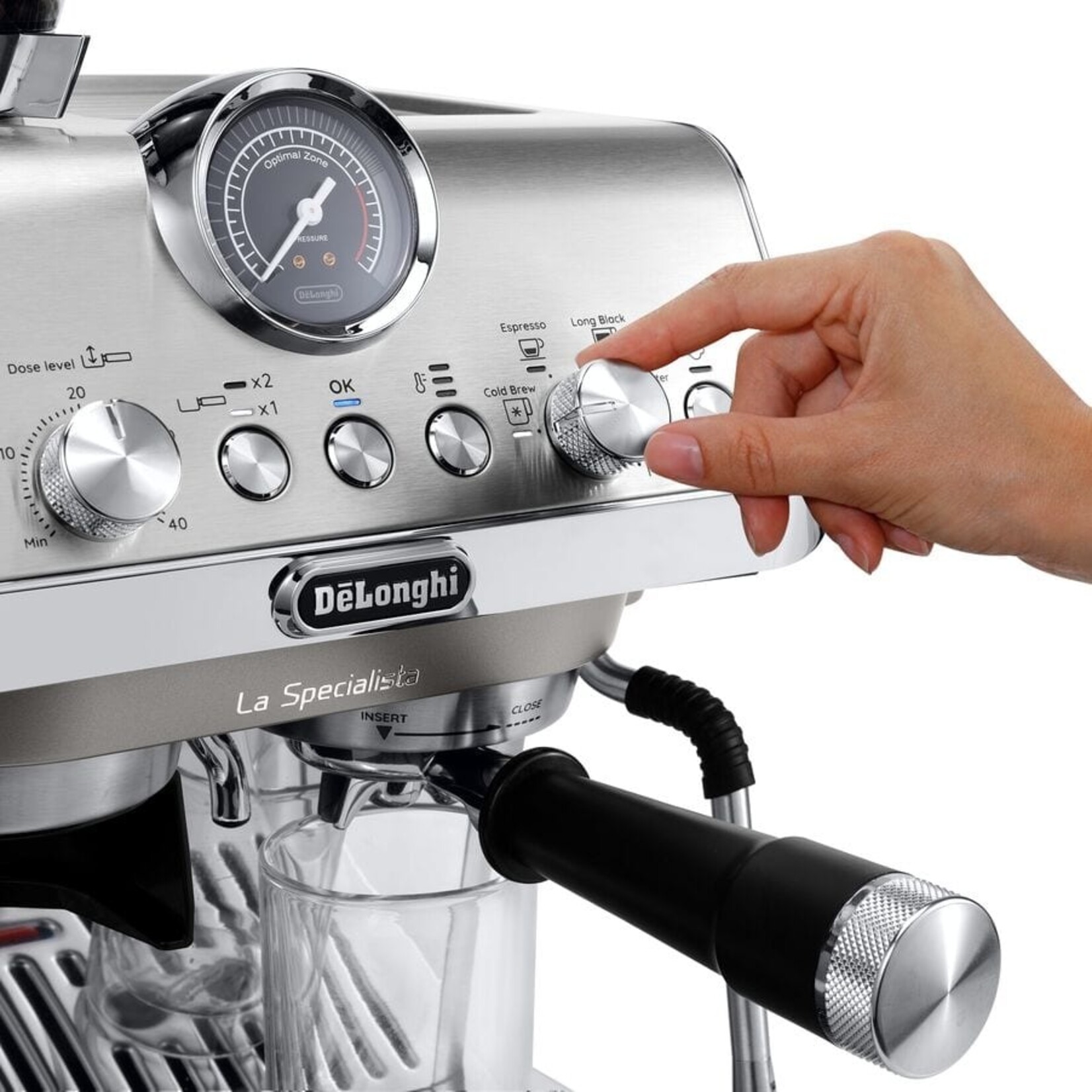 DELONGHI La Specialista Arte Evo Automatic Espresso Machine with Frother & Coffee Grinder