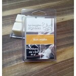 LES BOUGIES SIGNÉES SM Cubes de cire Bon Matin 80g