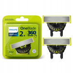 PHILIPS Lames de rechange OneBlade 360 (2)