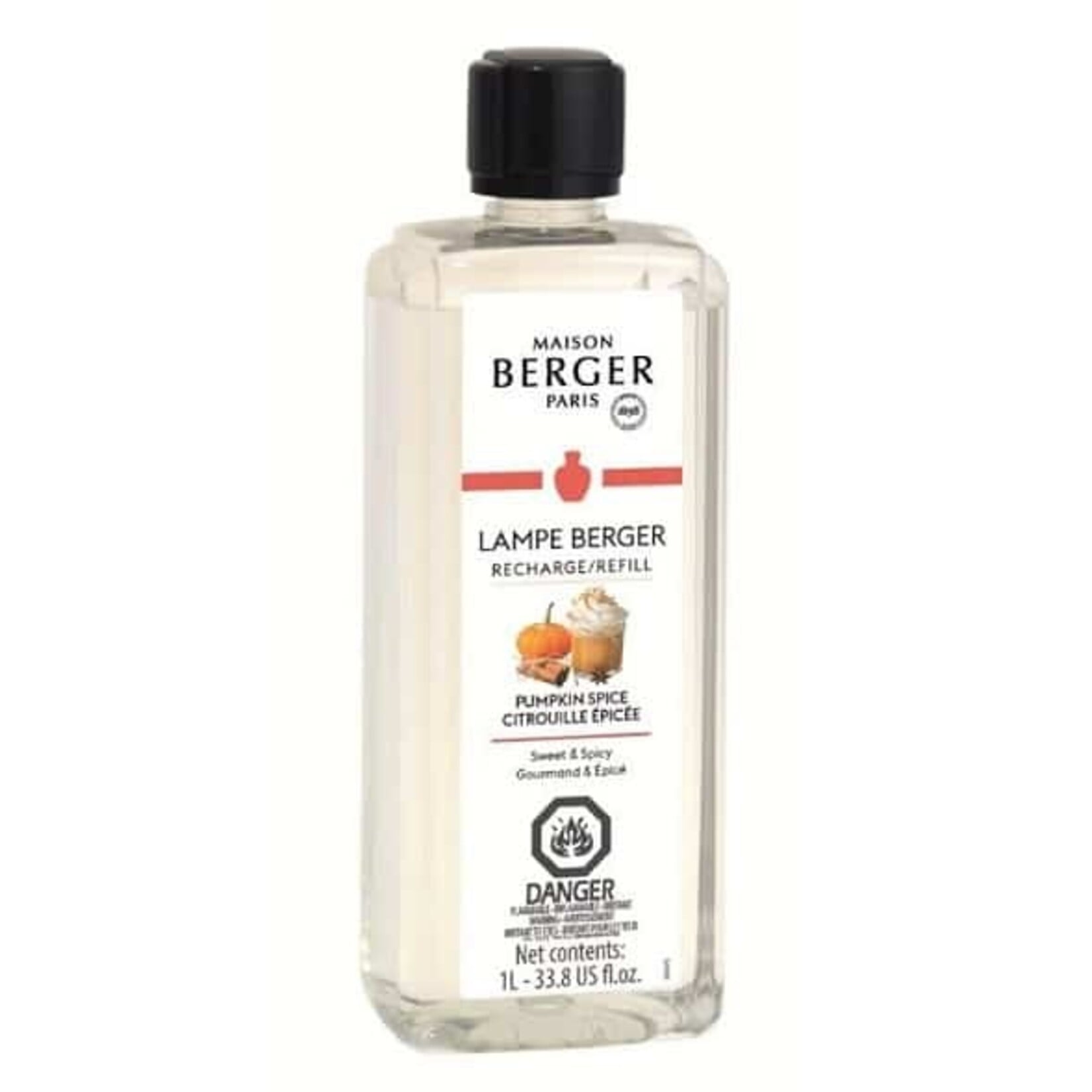 LAMPE BERGER Recharge Citrouille Épicée, 500ml