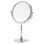 DANIELLE 10x Magnification Vanity Mirror, Chrome