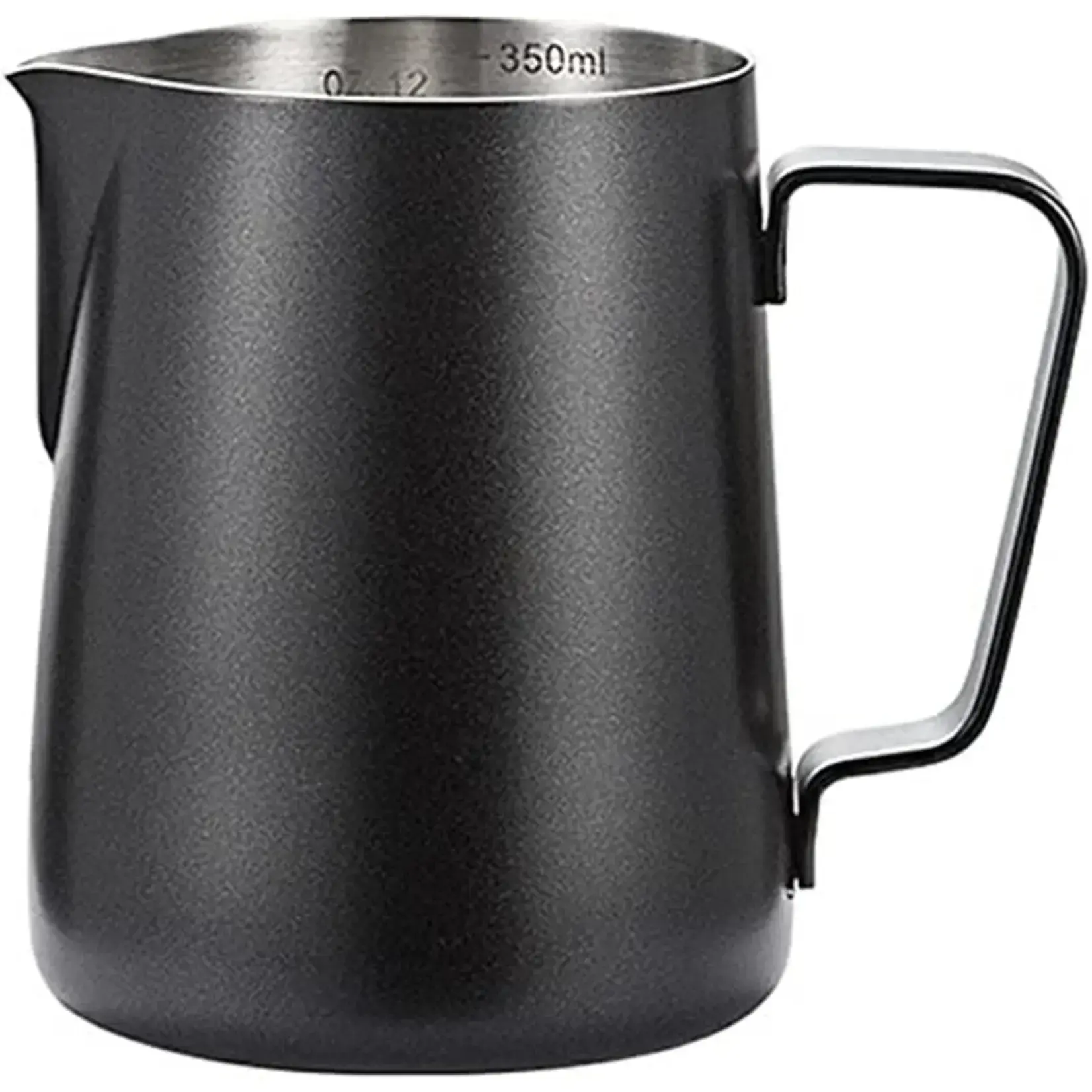 BELLUCCI Black graduated frothing pitcher 350ml