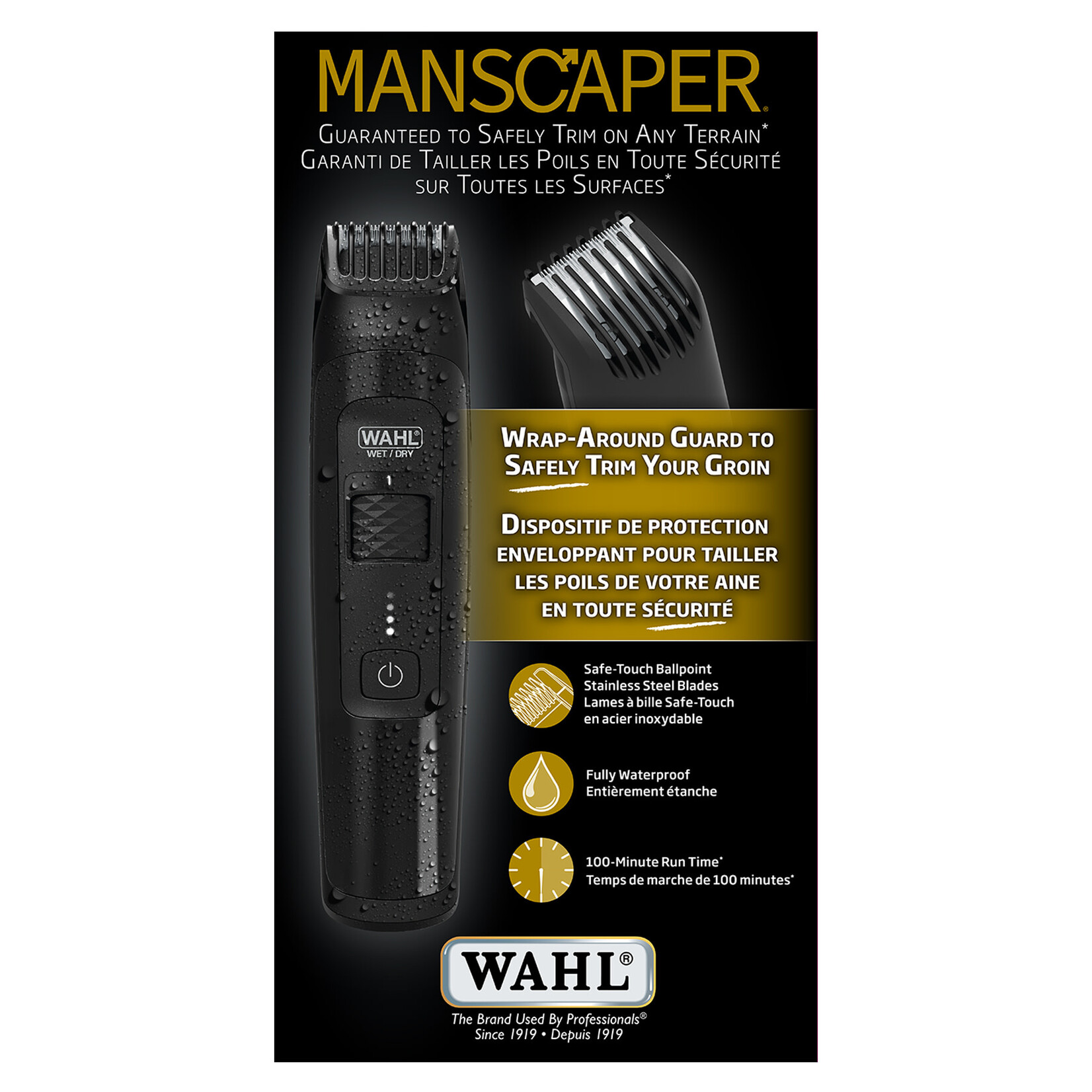WAHL Manscaper lithium-ion Body Groomer
