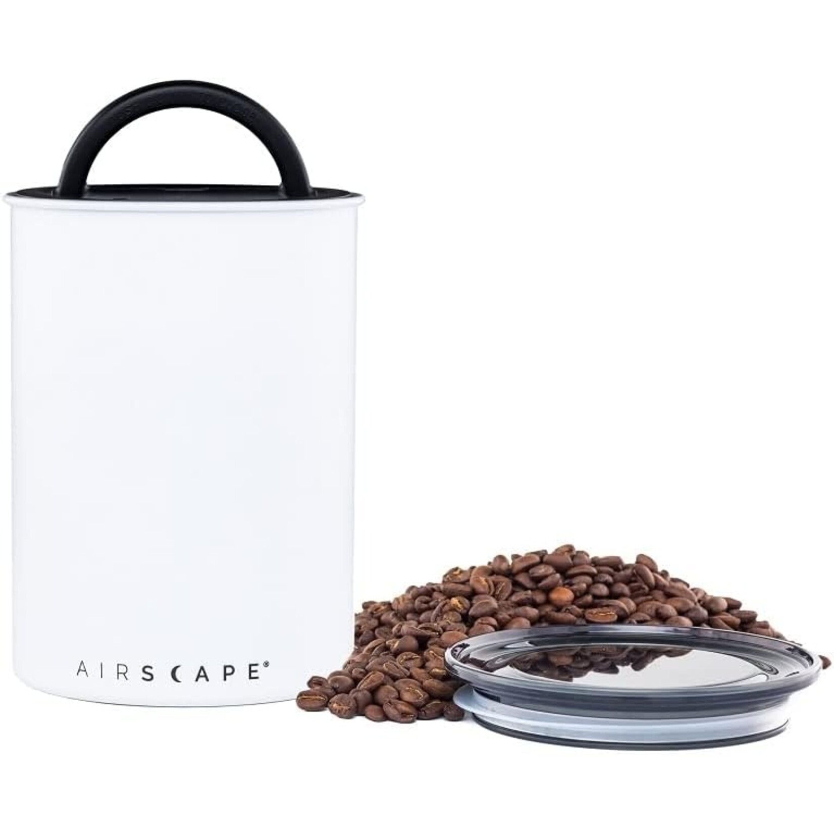 PLANETARY DESIGN Airscape Classic 1 lb Coffee Canister, Matte White