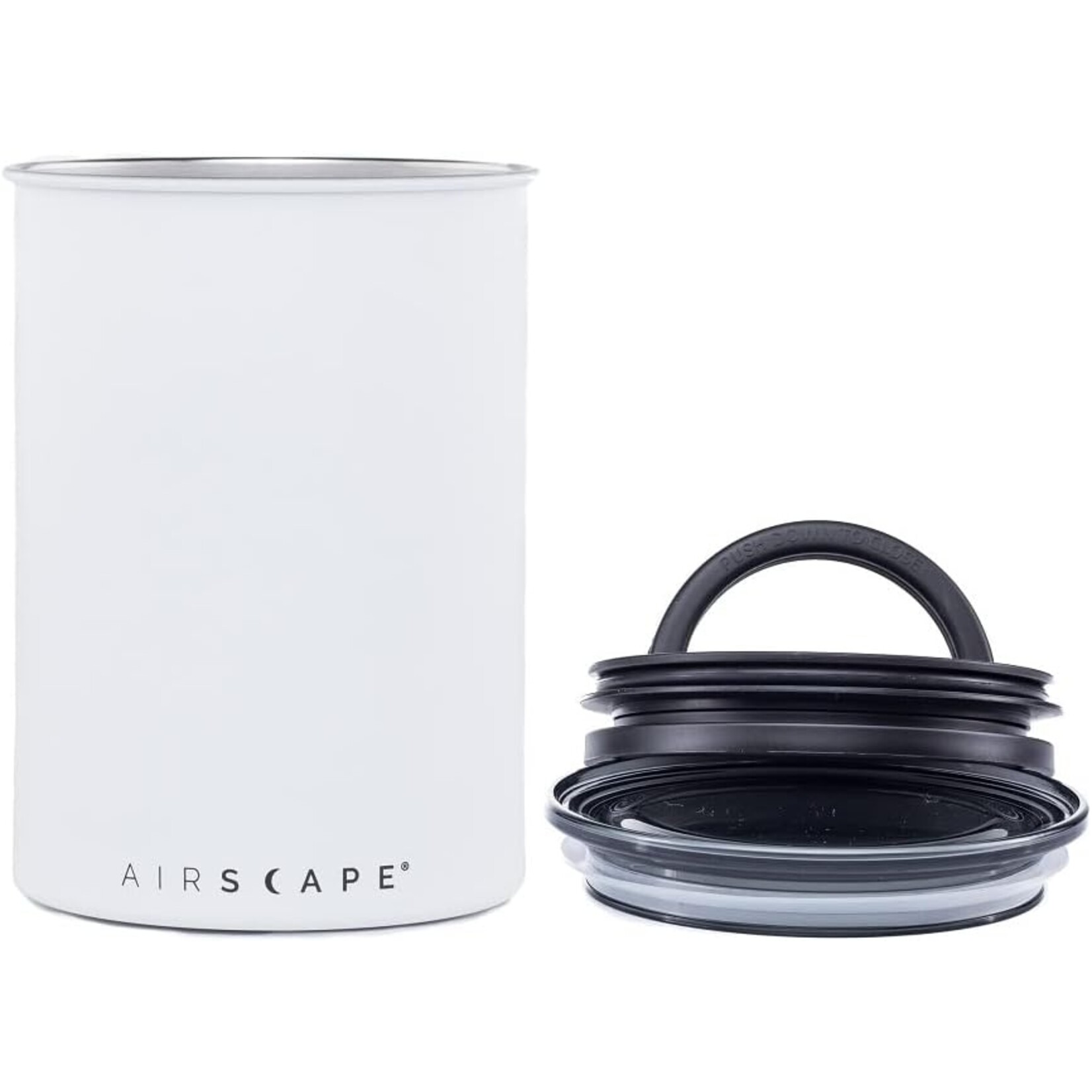 PLANETARY DESIGN Airscape Classic 1 lb Coffee Canister, Matte White