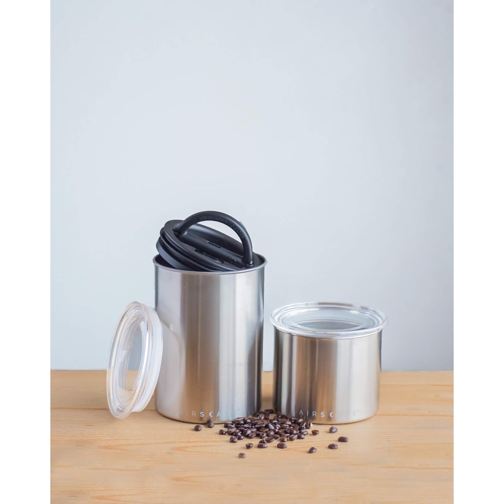 PLANETARY DESIGN Airscape Classic 1 lb Coffee Canister, Matte White