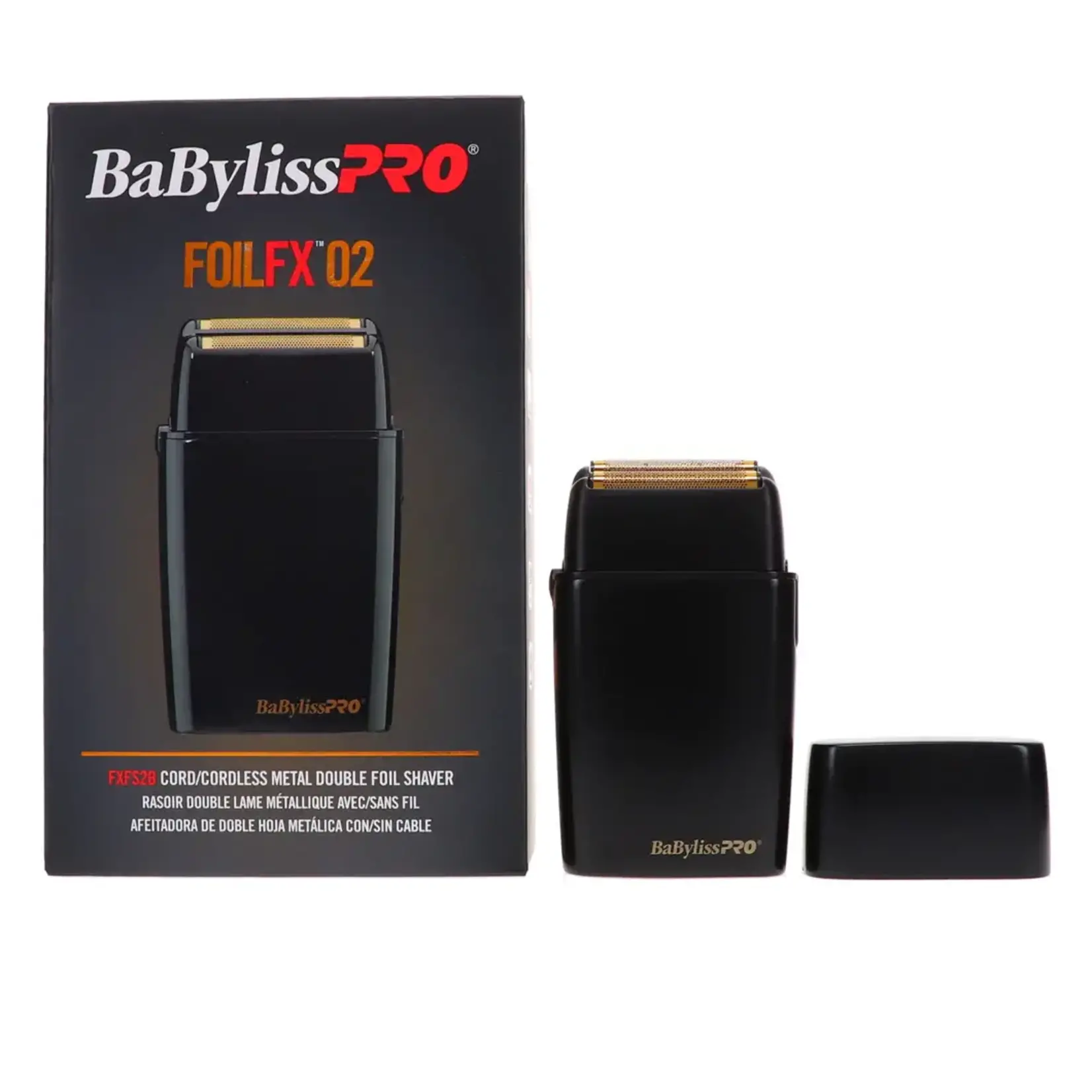 BABYLISS PRO Cord/Cordless Metal Double Foil Shaver