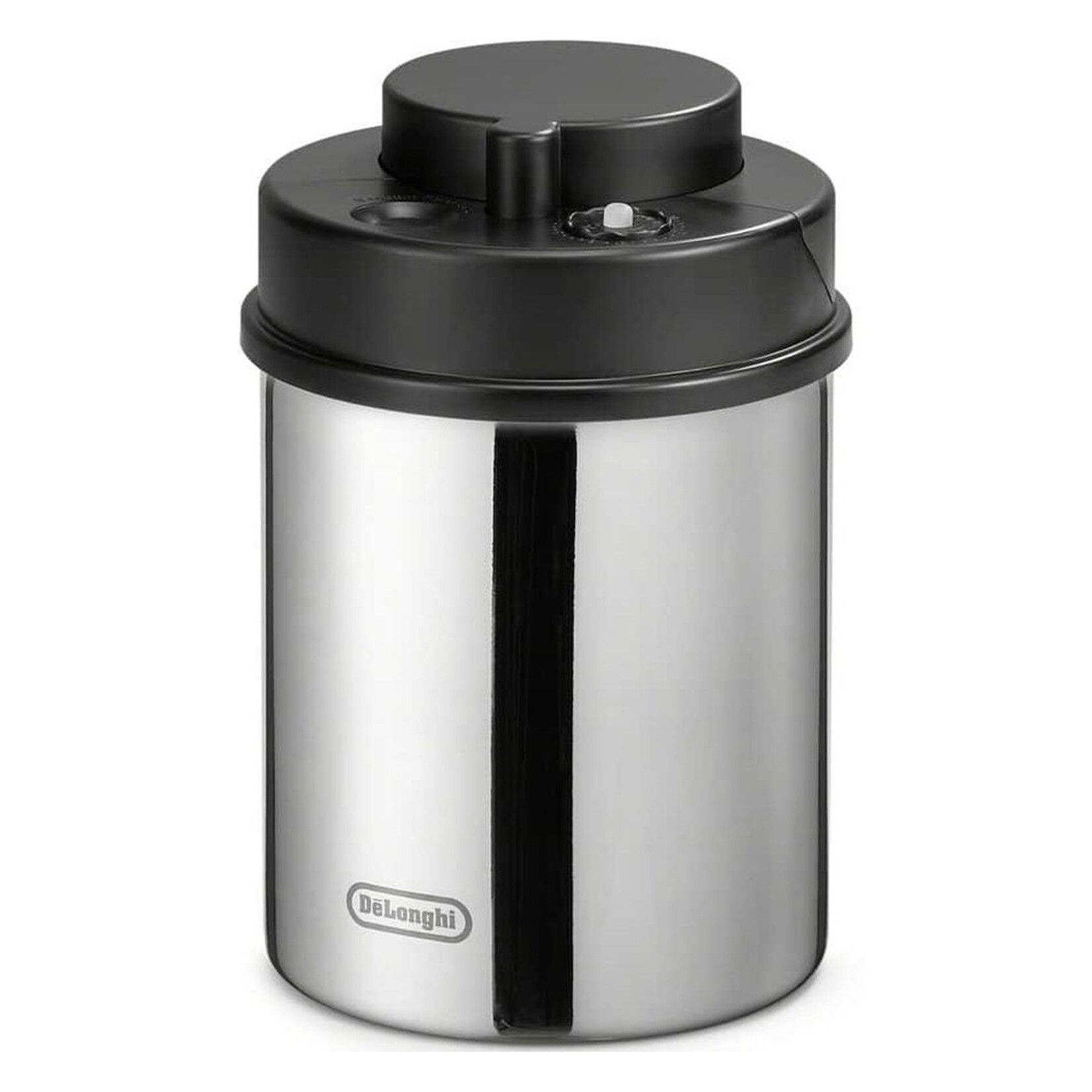 DELONGHI Pot à conserver le café sous vide, inox