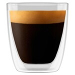 BELLUCCI Set of 4 double-walled glasses 80 ml