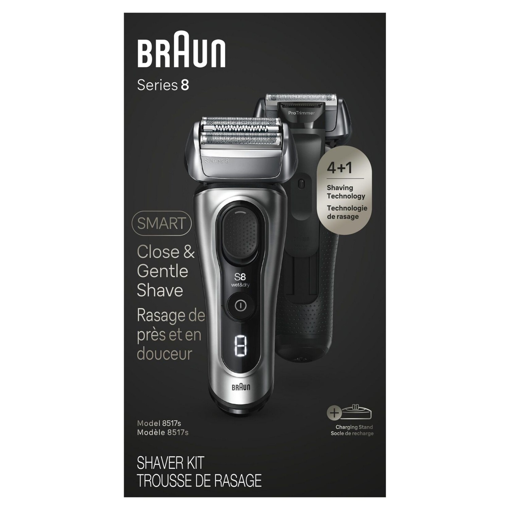 BRAUN Series 8 8517s Electric Shaver