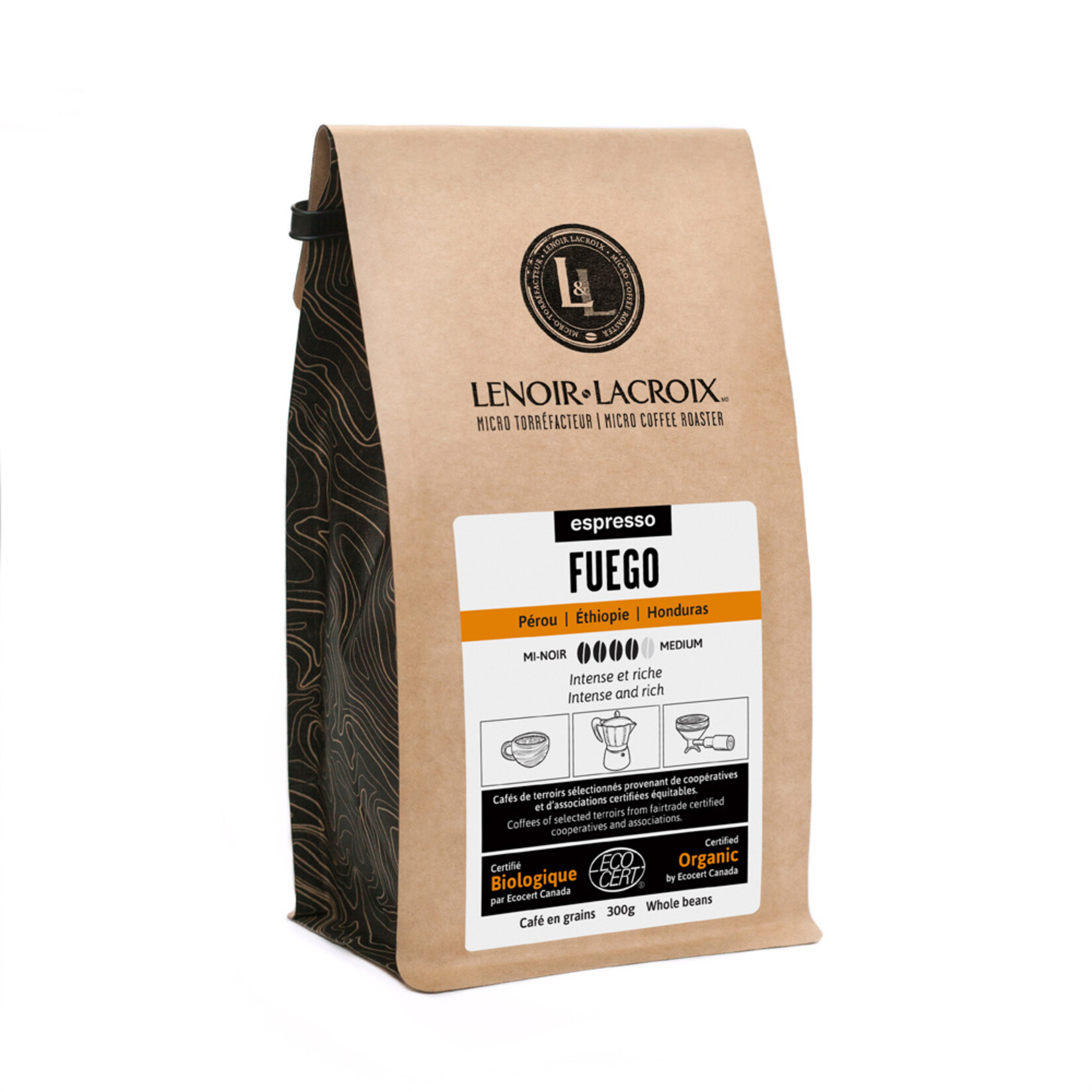 LENOIR&LACROIX Café Fuego bio 1kg