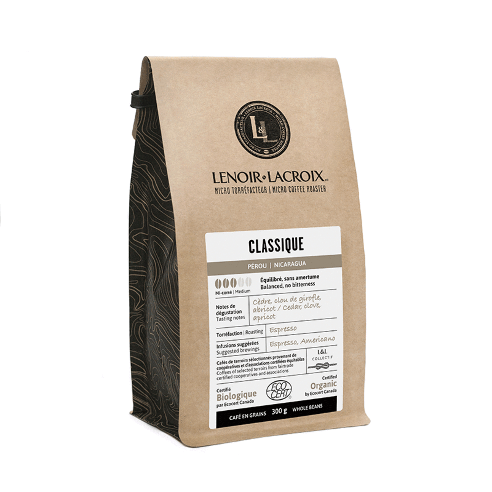 LENOIR&LACROIX Café Classique bio 1kg