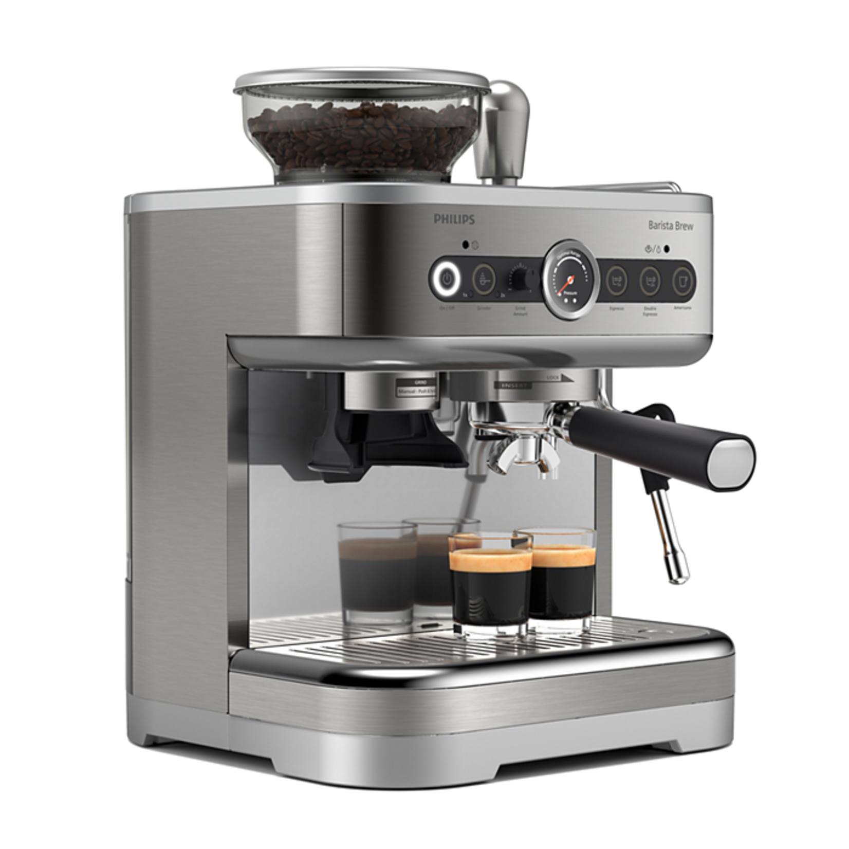 PHILIPS Barista Brew espresso semi-automatique