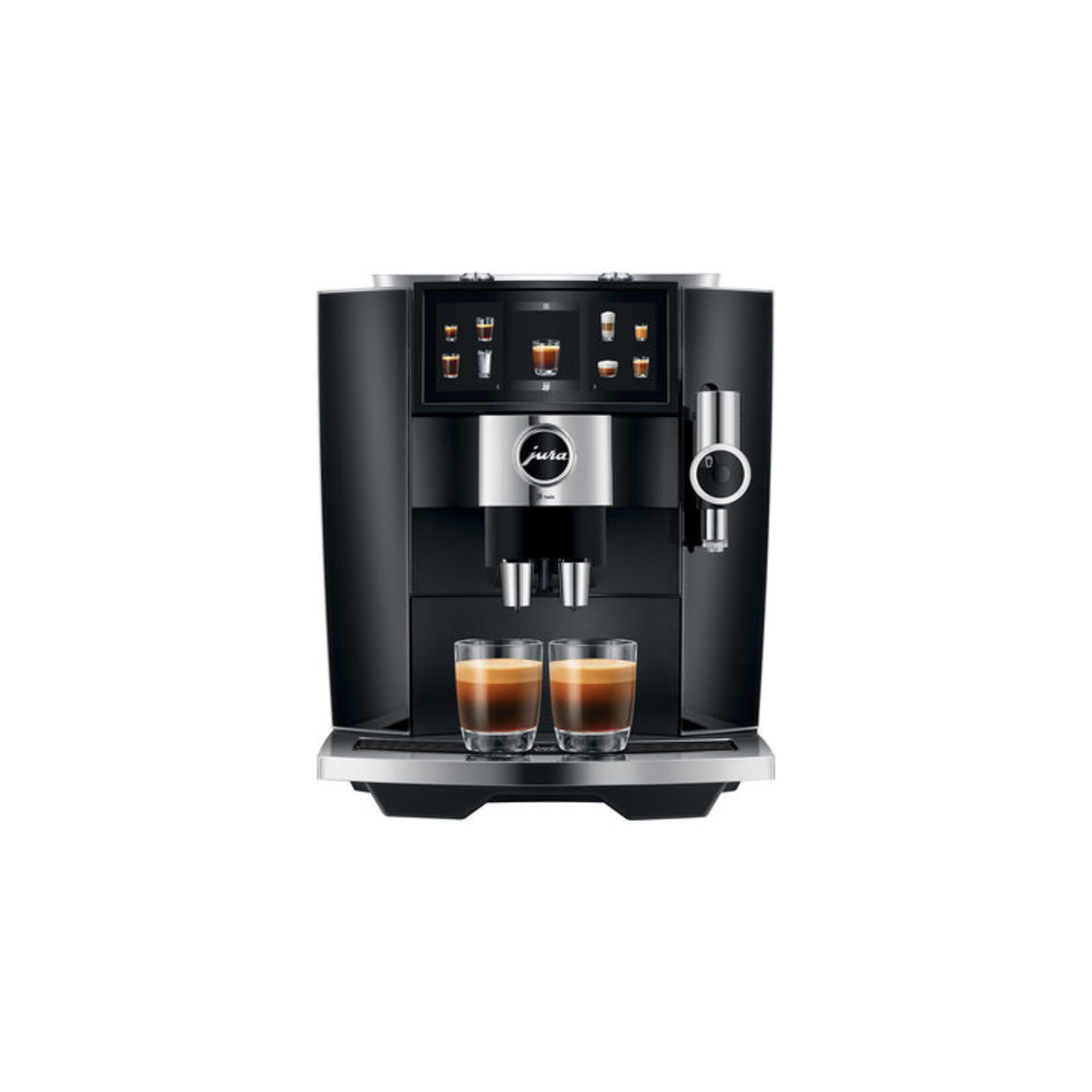 JURA J8 Twin espresso machine, Diamond Black