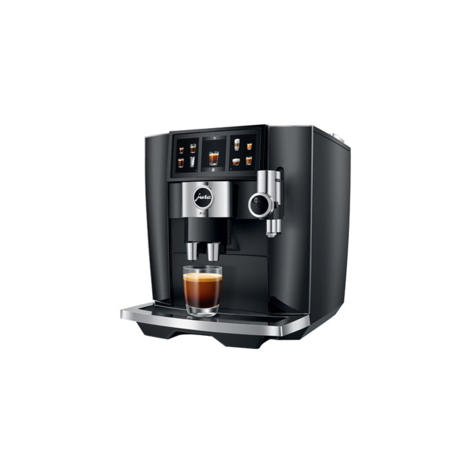 JURA J8 Twin espresso machine, Diamond Black