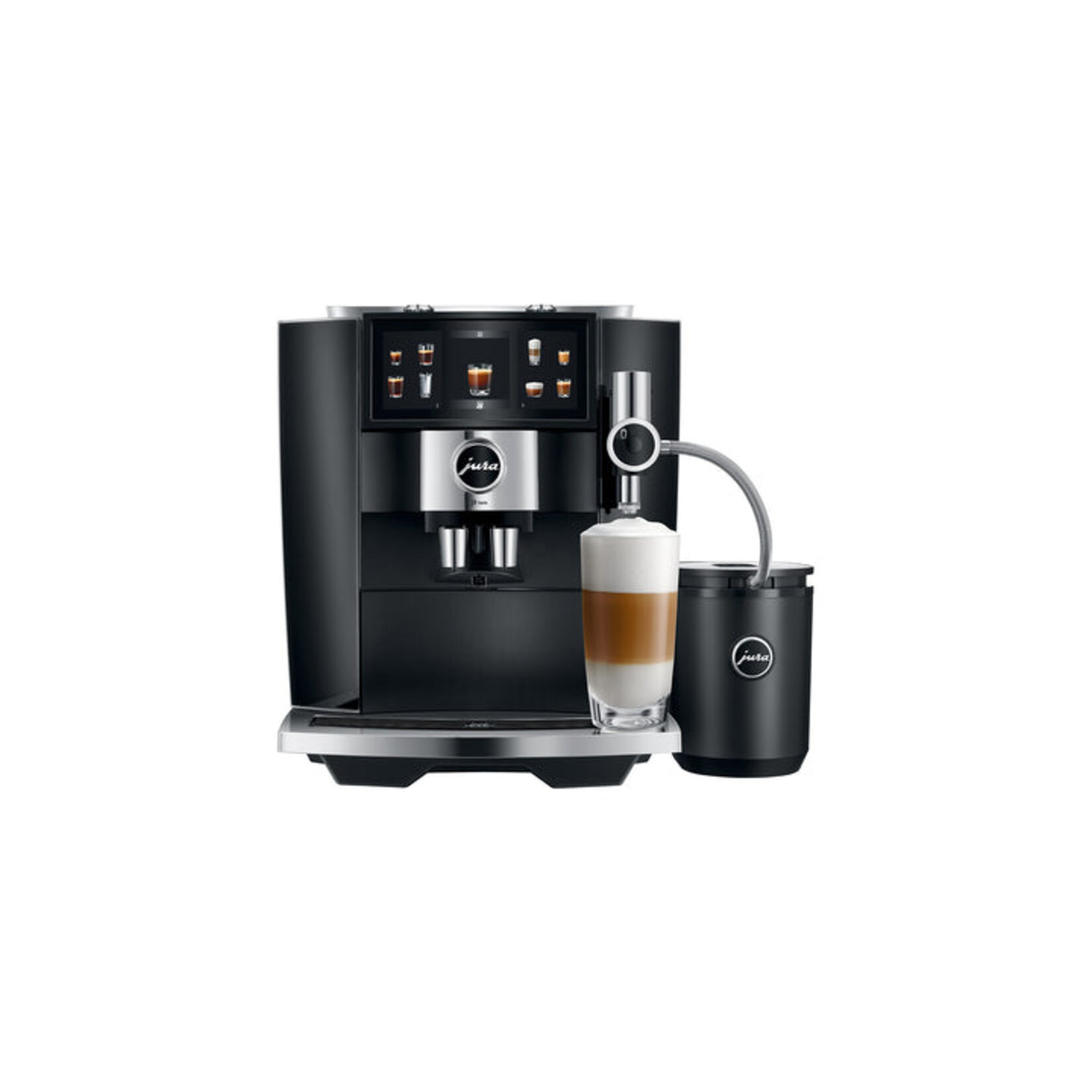 JURA J8 Twin espresso automatique Diamond Black (commande spéciale)