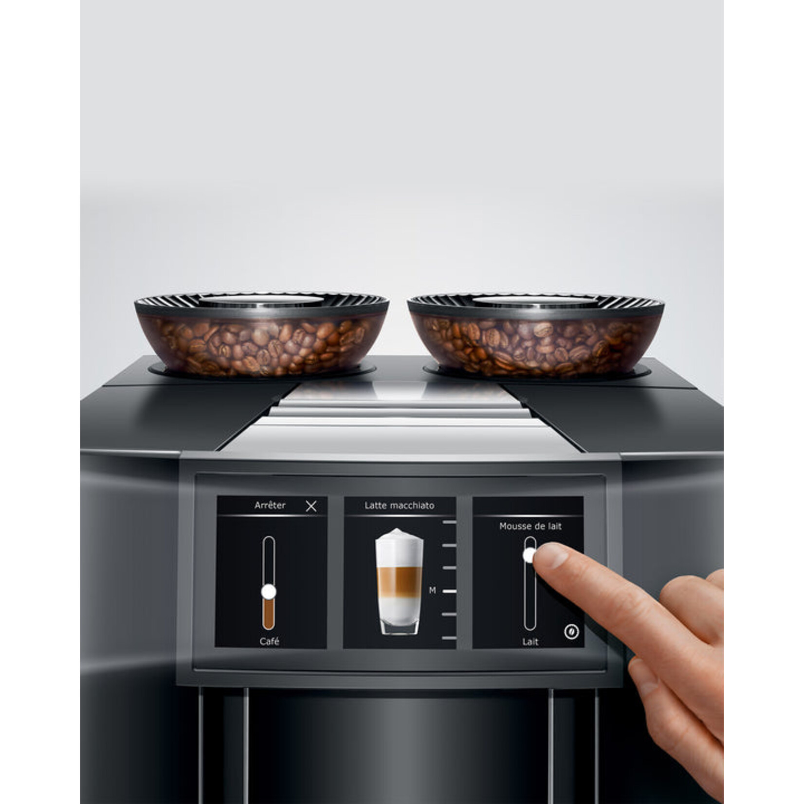 JURA Giga 10 espresso automatique Diamond Black (Commande Spéciale)