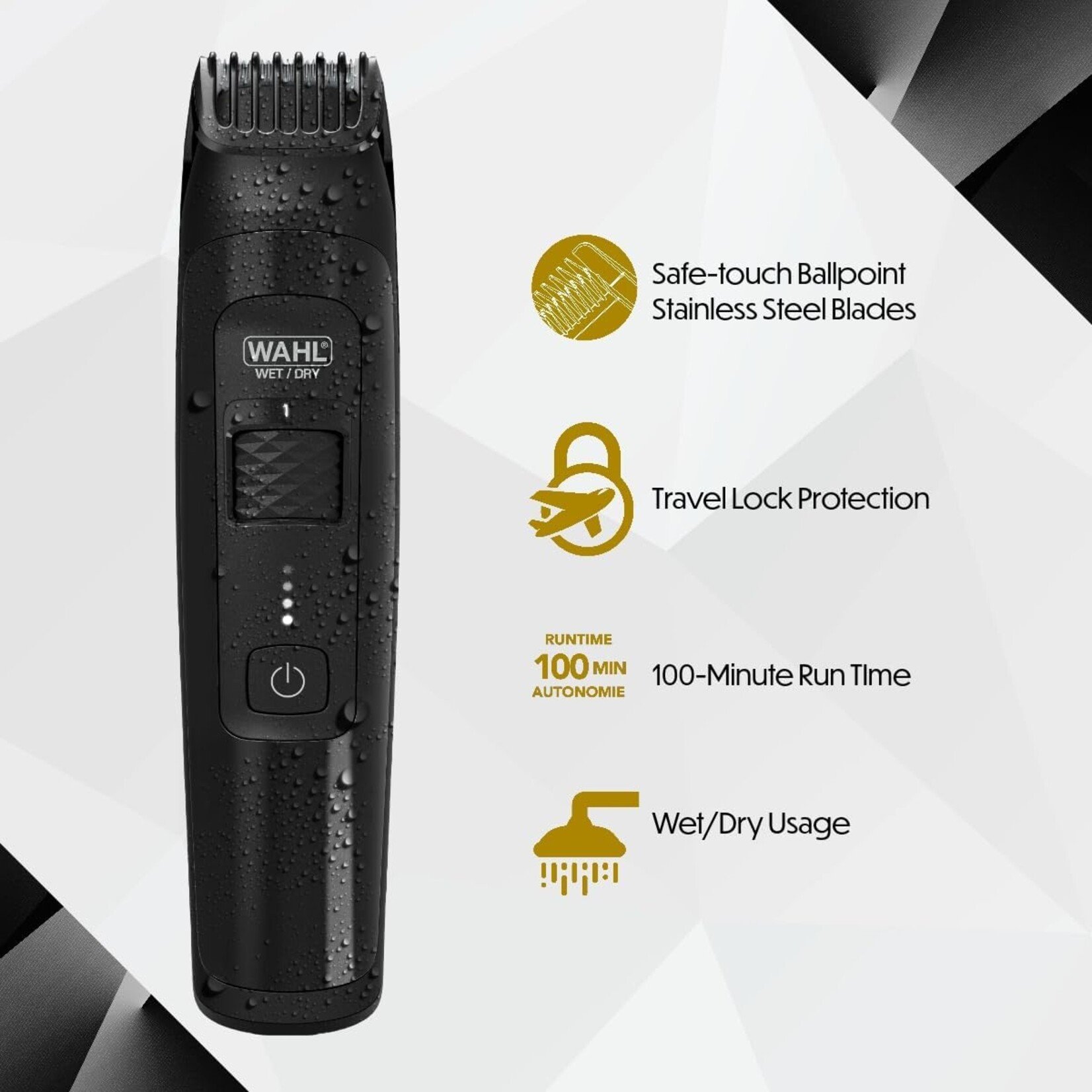 WAHL Tondeuse rechargeable personelle/taille-barbe Manscaper LI-ION