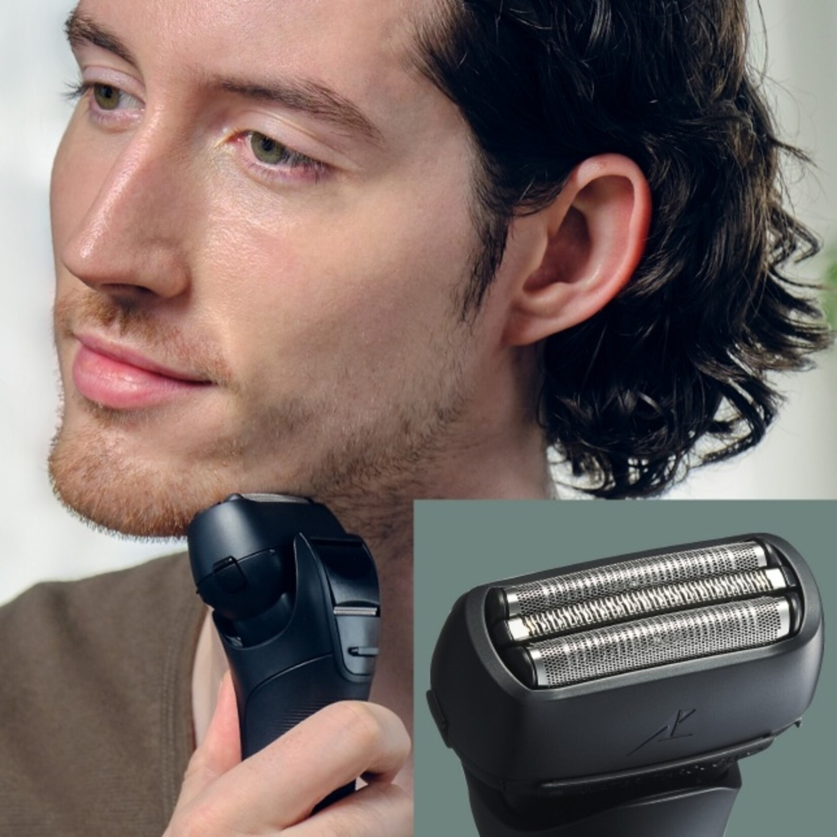 PANASONIC 3 blades rechargeable shaver