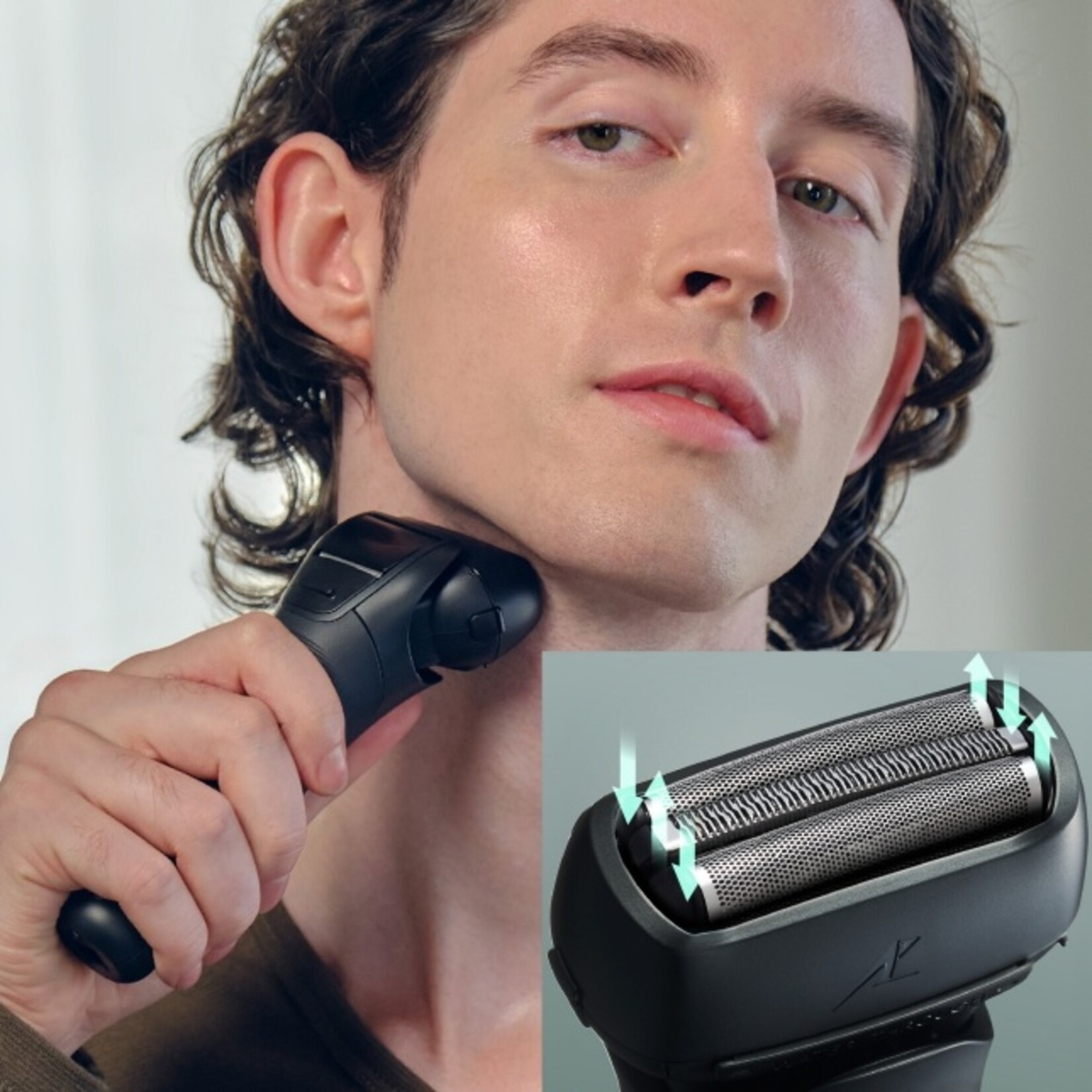 PANASONIC 3 blades rechargeable shaver