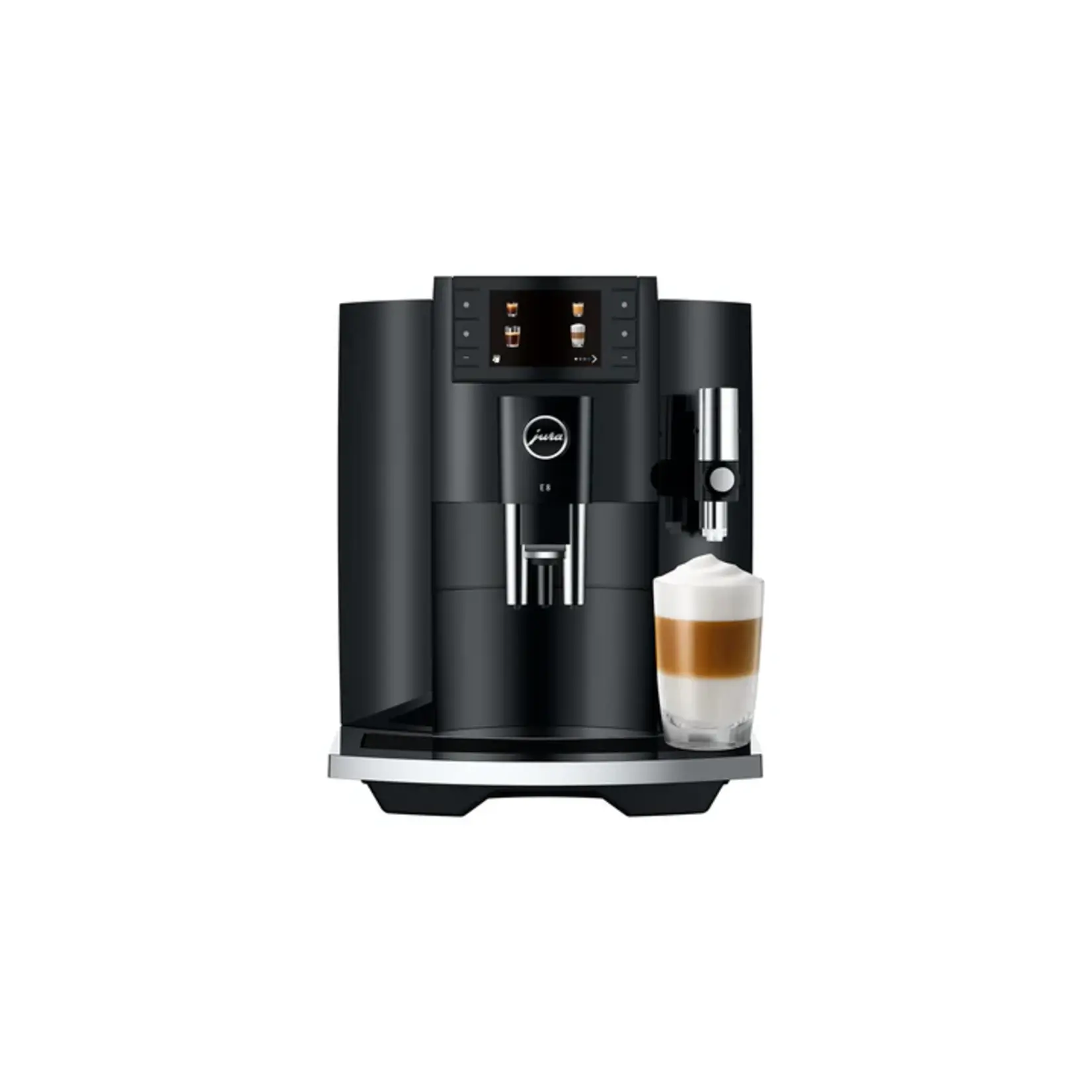 JURA E8 Espresso automatique Piano noir (Disponible en commande spéciale)