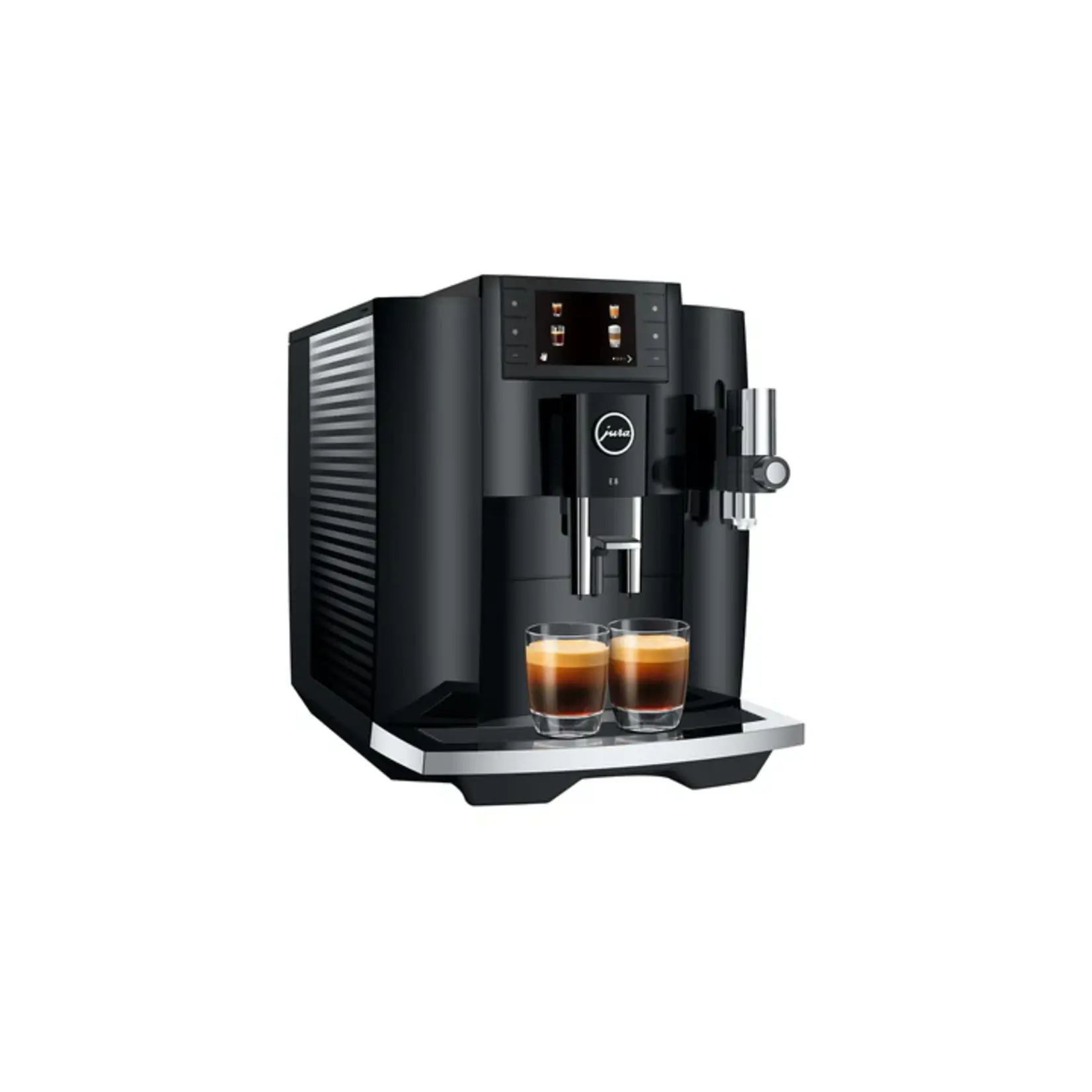 JURA E8 Espresso automatique Piano noir (Disponible en commande spéciale)