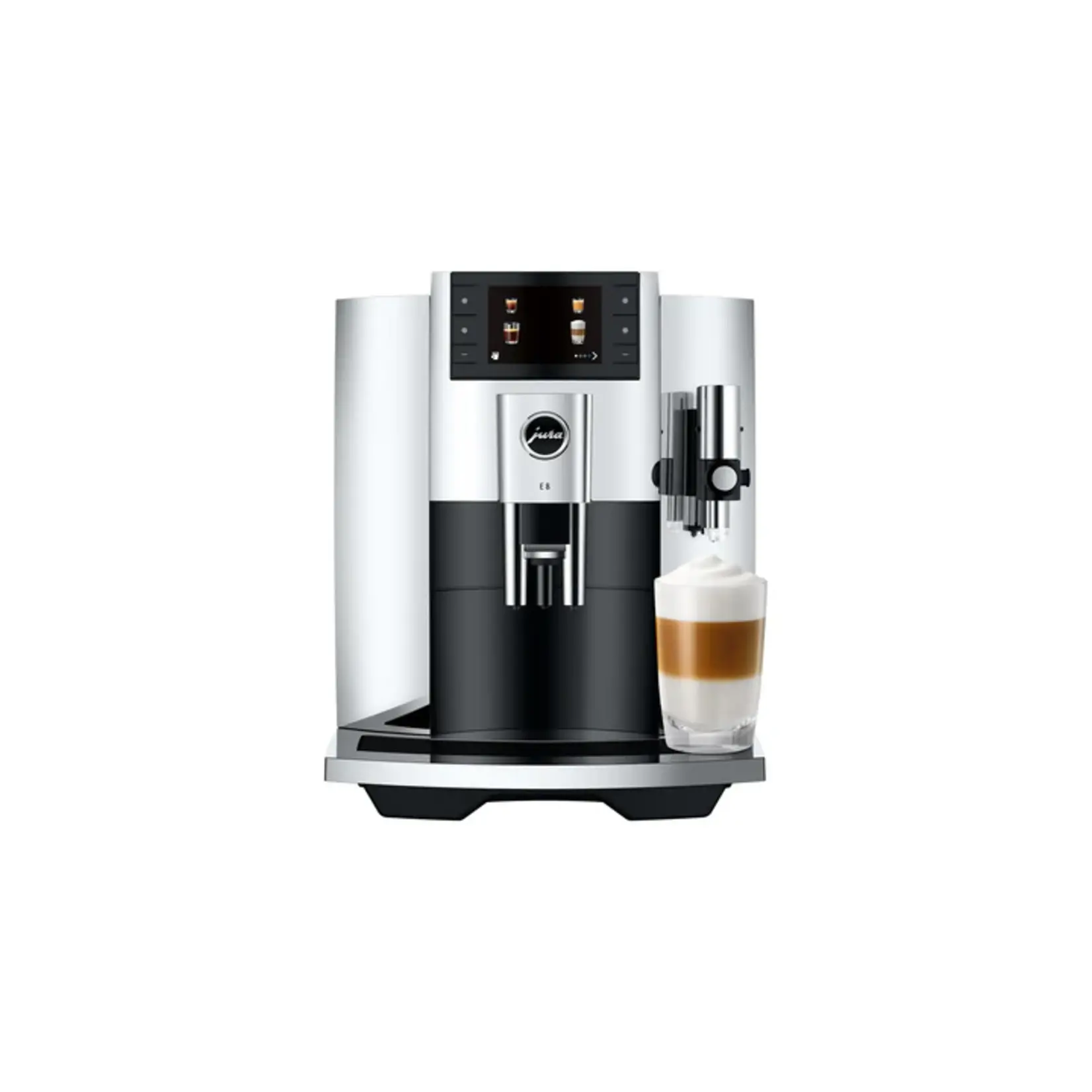 JURA E8 espresso machine, Chrome