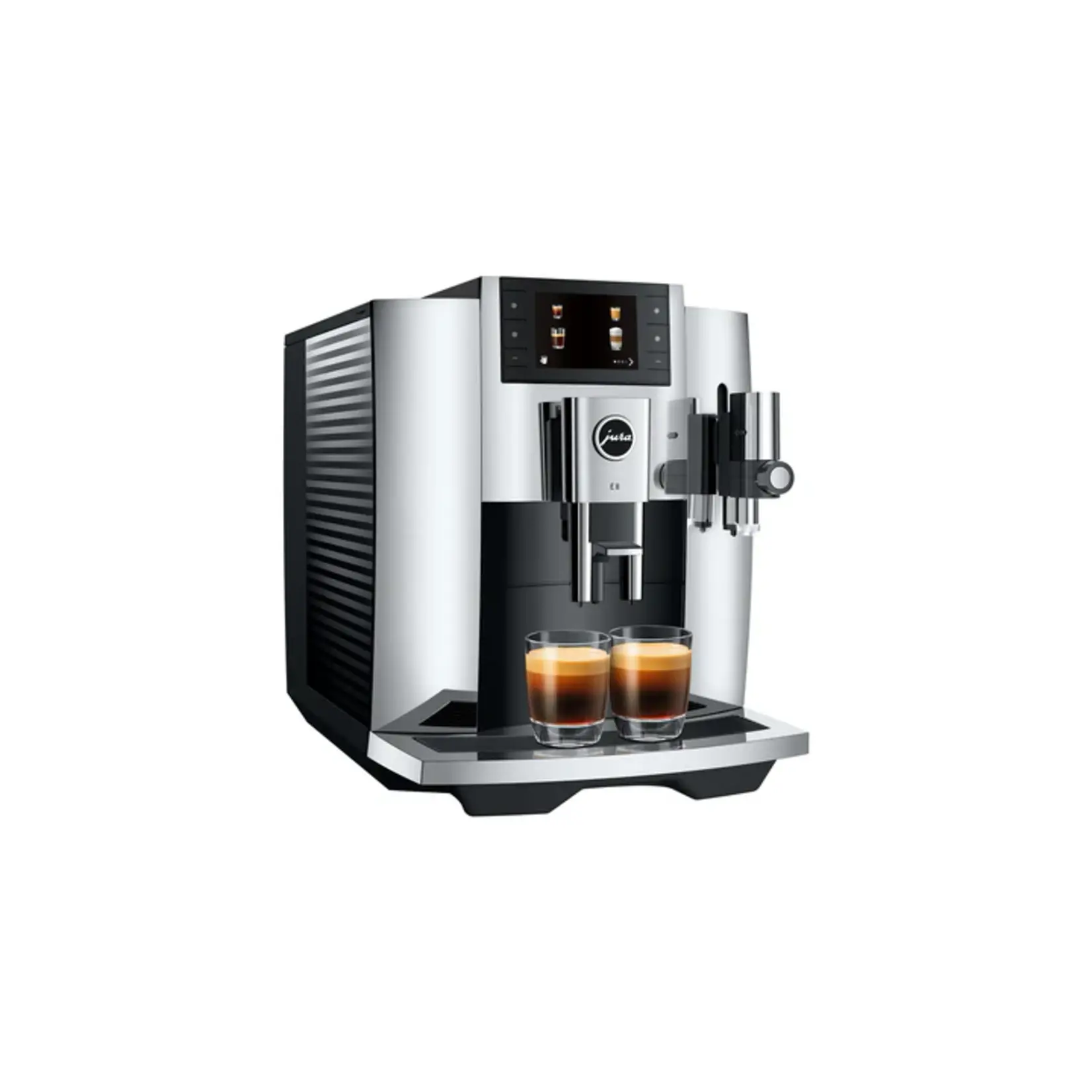 JURA E8 espresso machine, Chrome
