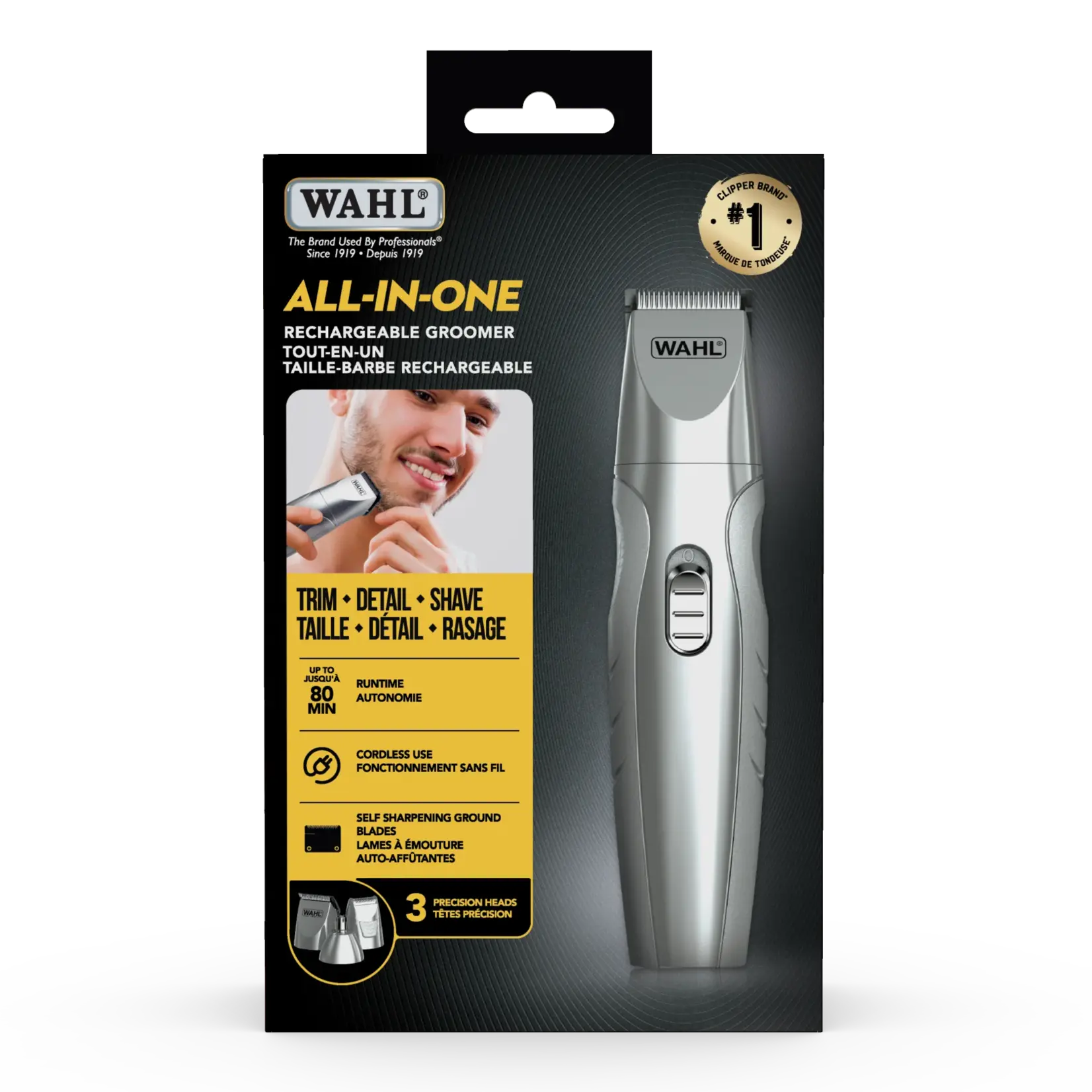 WAHL Tondeuse rechargeable TOUT-EN-UN