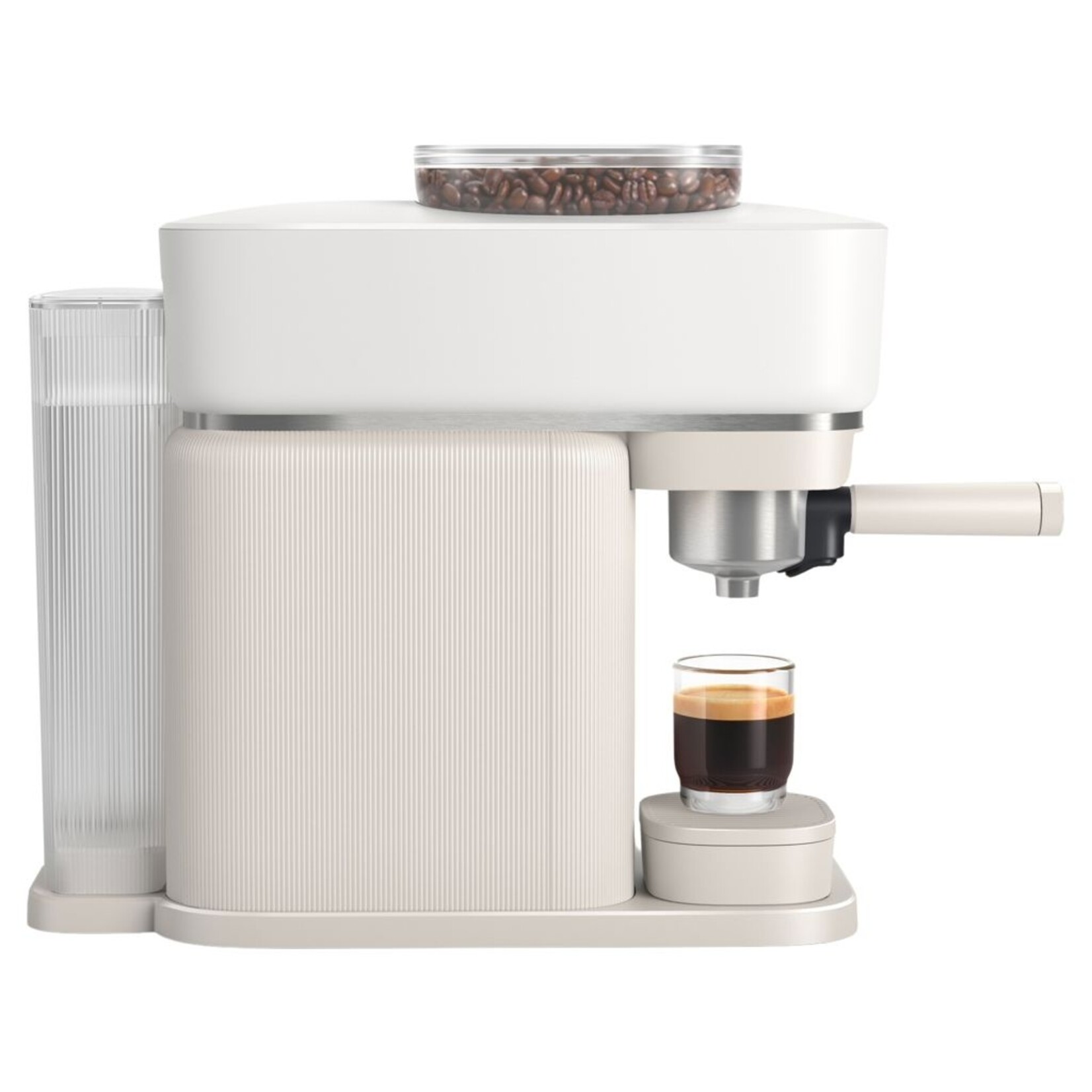 PHILIPS Baristina espresso semi-automatique avec mousseur blanche