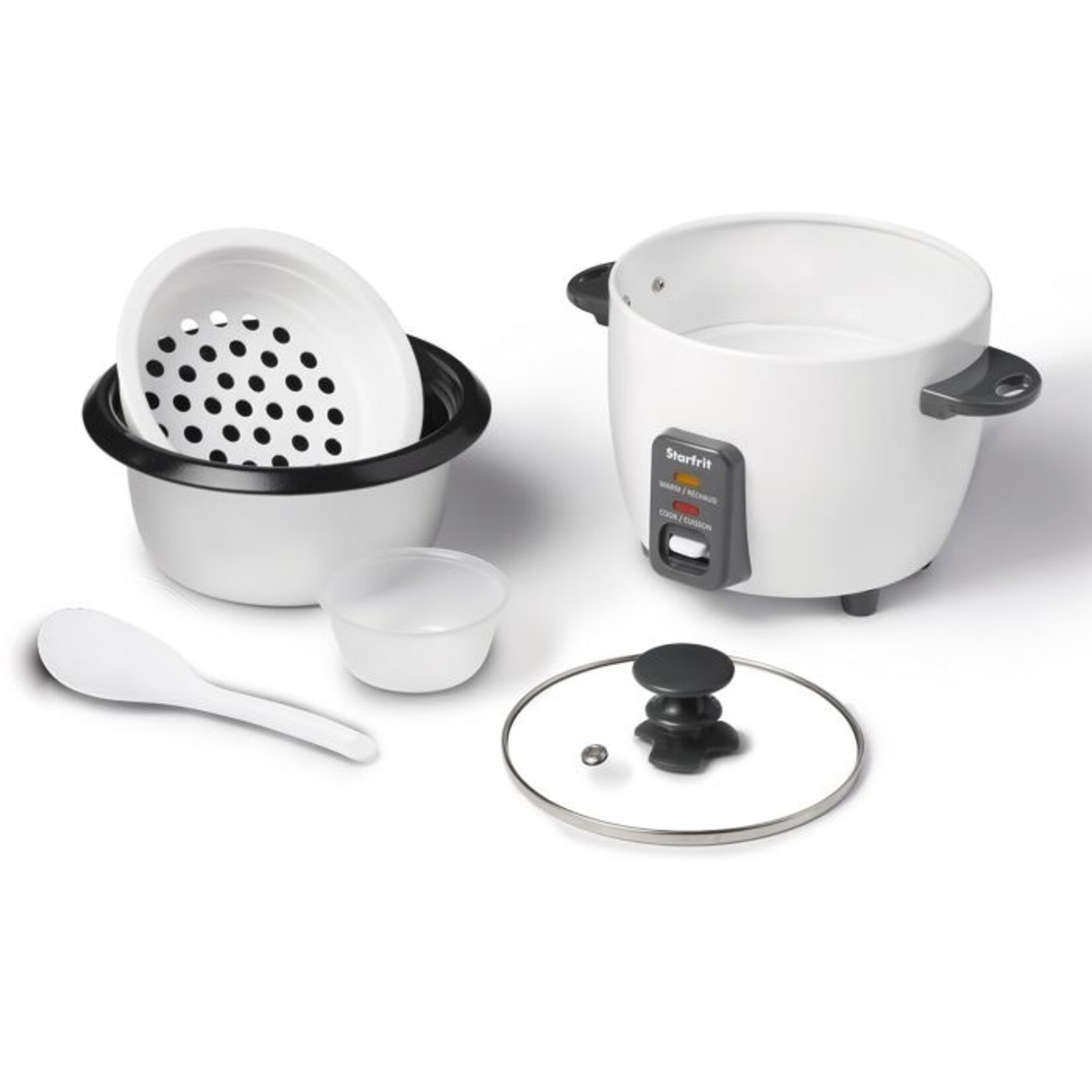 STARFRIT 24734-Starfrit cuiseur à riz 6 tasses
