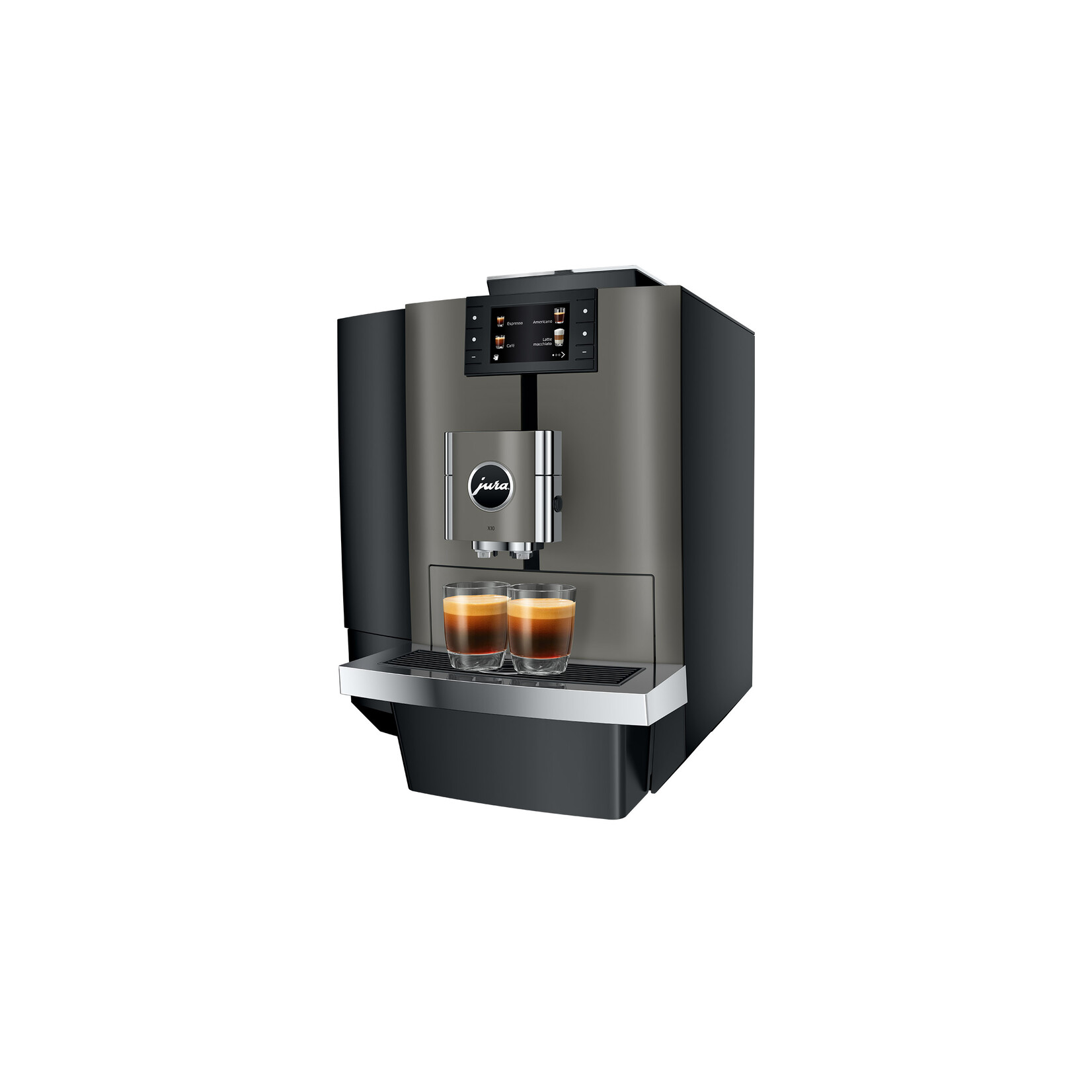 JURA X10 Espresso automatique Dark Inox (Commande spéciale)