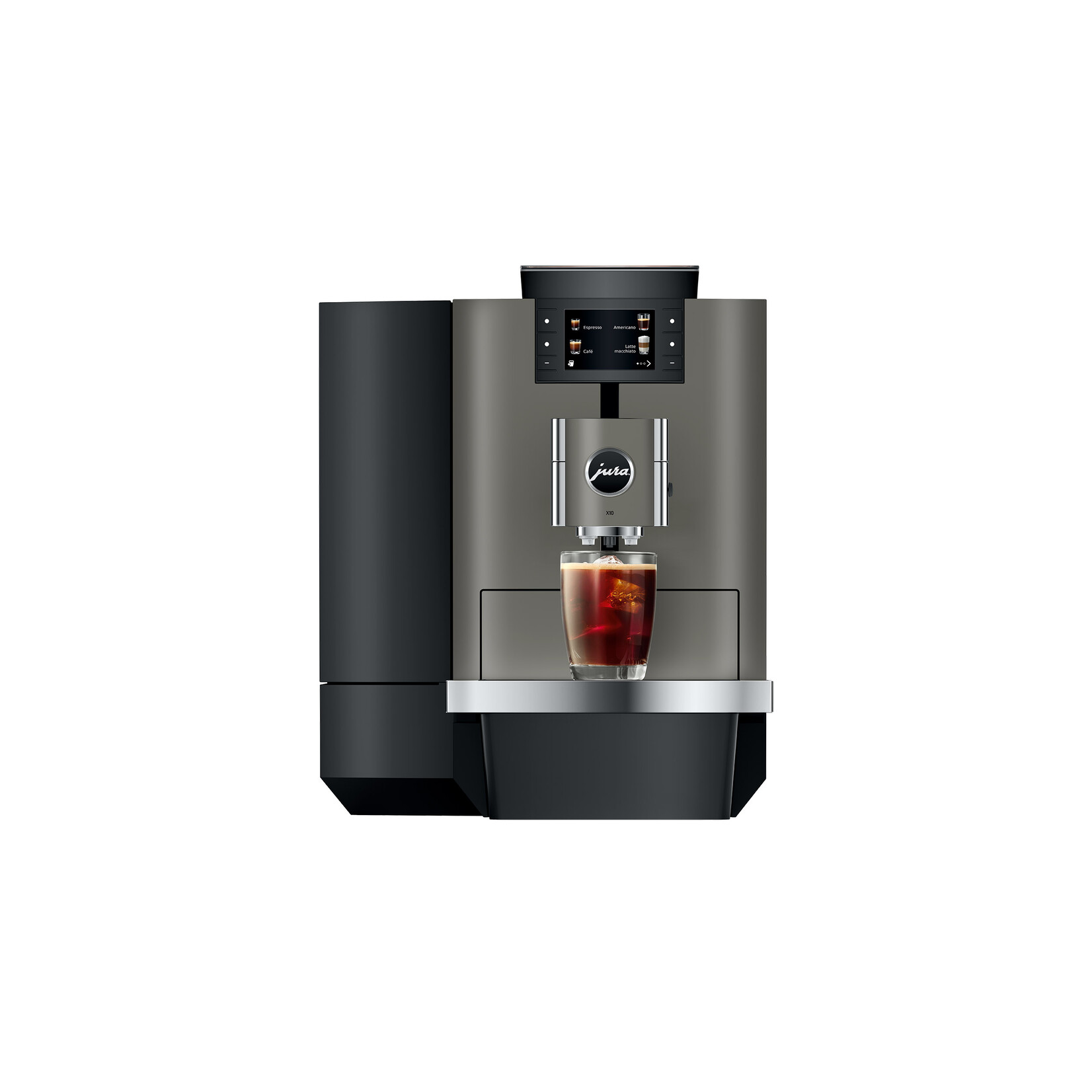 JURA X10 Espresso automatique Dark Inox (Commande spéciale)