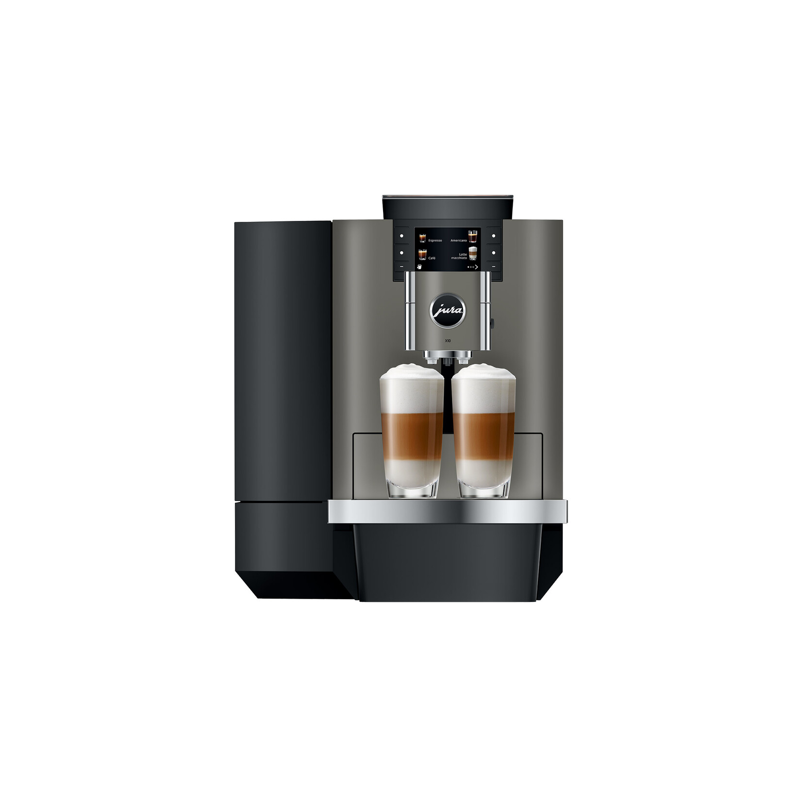 JURA X10 Espresso automatique Dark Inox (Commande spéciale)