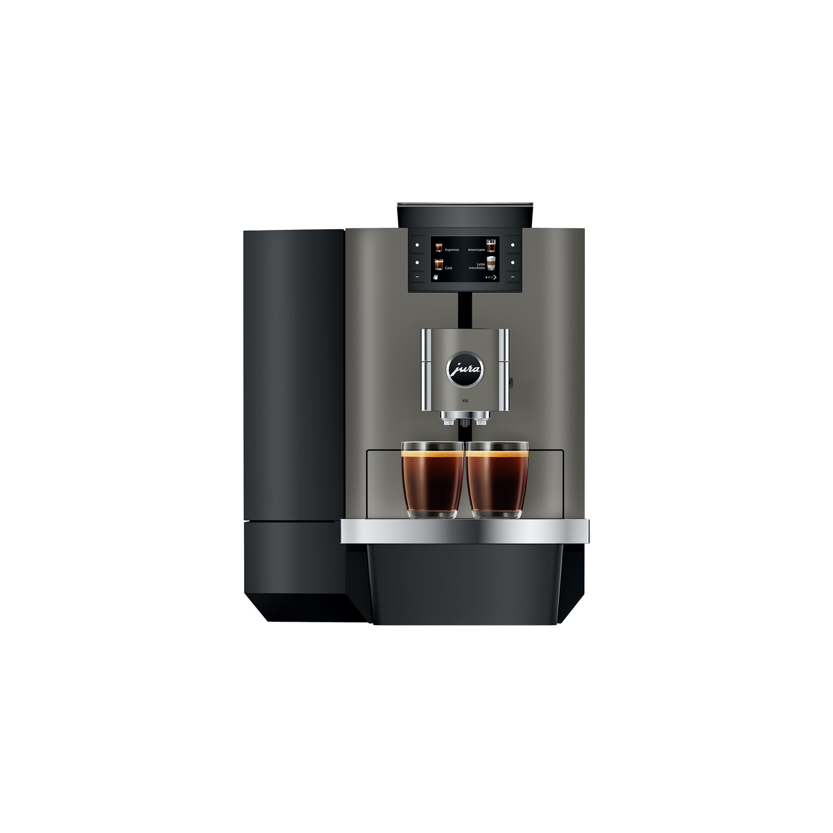 JURA X10 Espresso automatique Dark Inox (Commande spéciale)