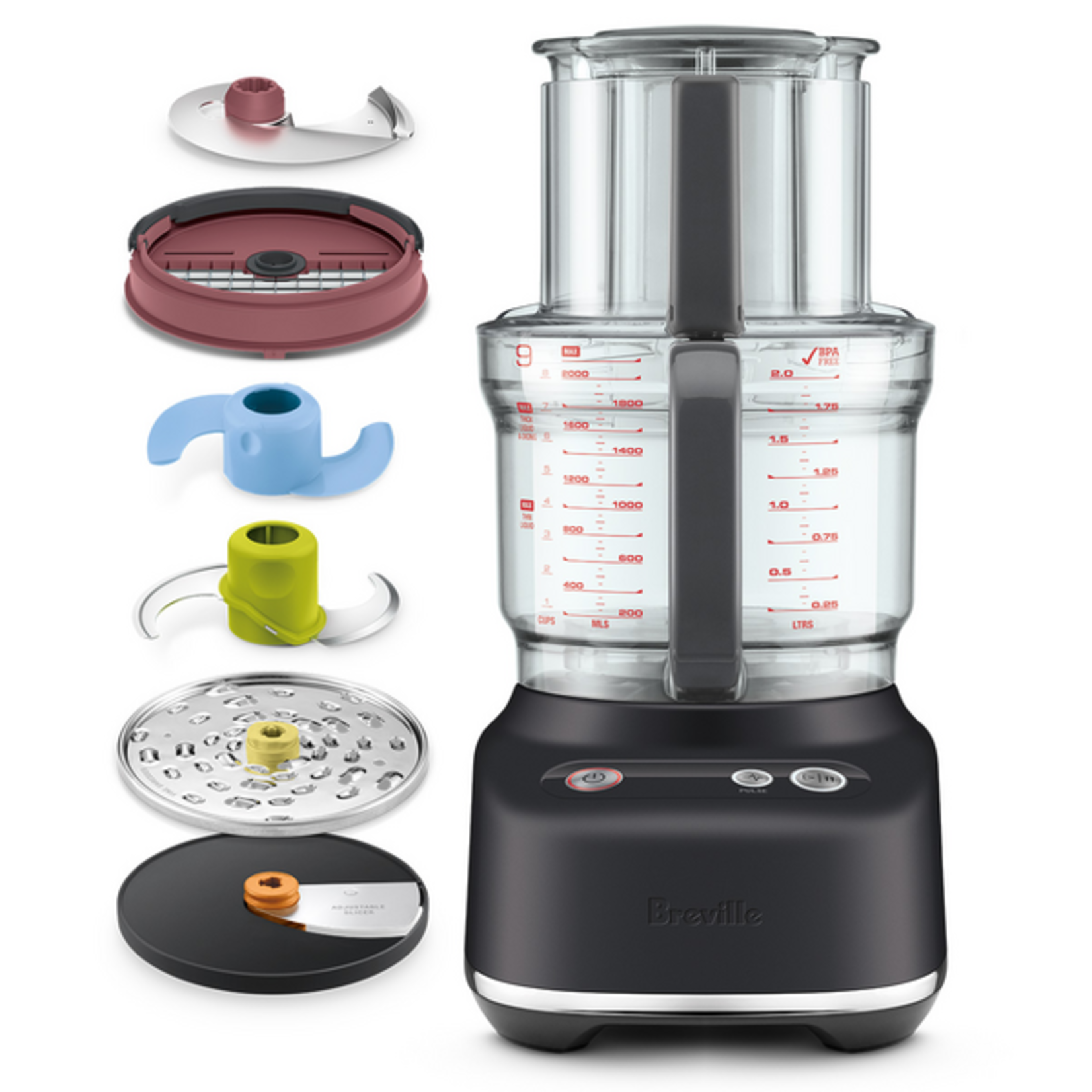BREVILLE Robot culinaire THE PARADICE 9 (truffe noire)