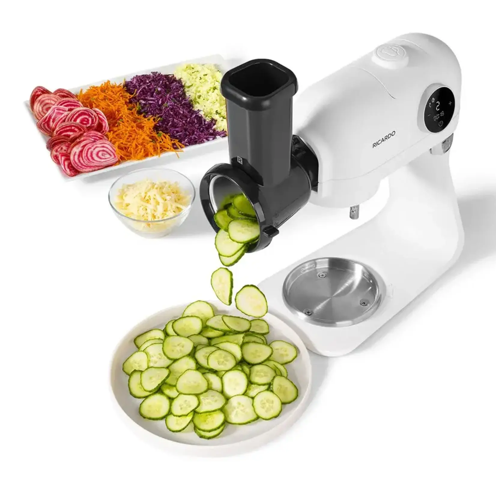 RICARDO Slicer / Grater Accessory for RICARDO Digital Stand Mixer