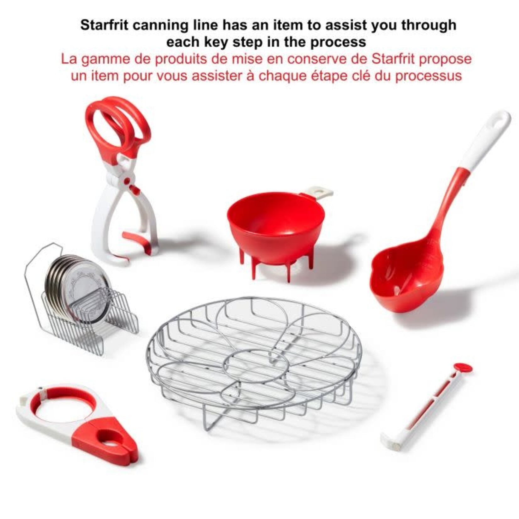STARFRIT 2-in-1 Lid Lifter & Bubble Popper