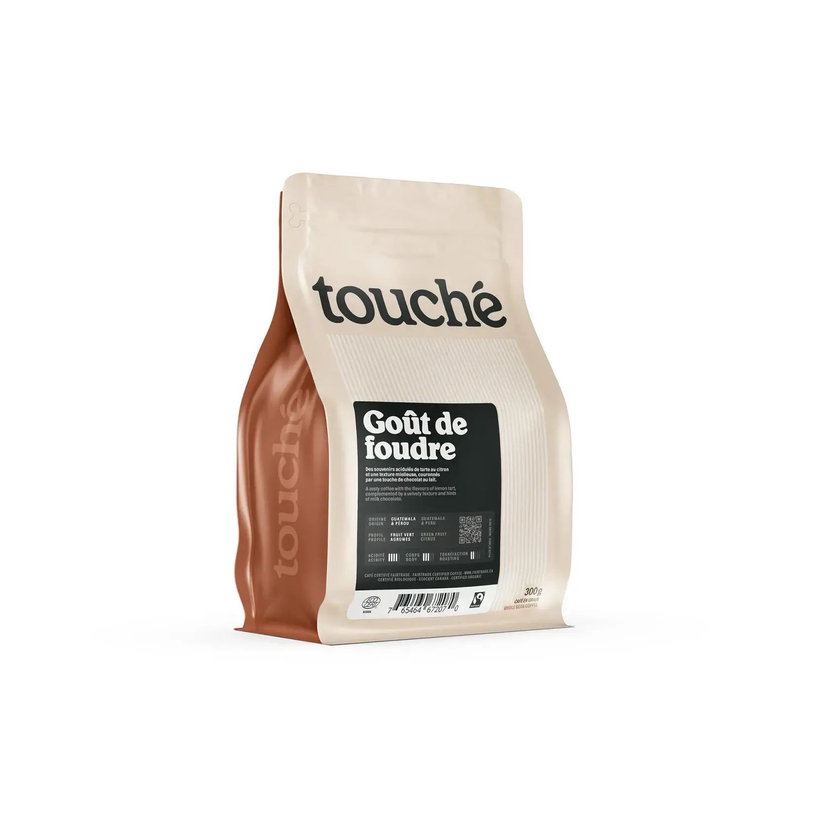 TOUCHÉ Café bio Goût de foudre