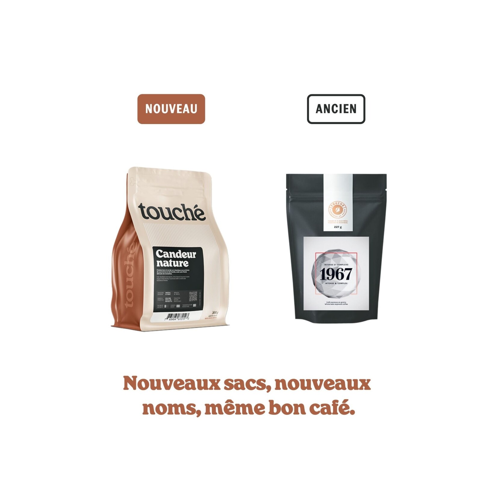 TOUCHÉ Café classique Candeur nature
