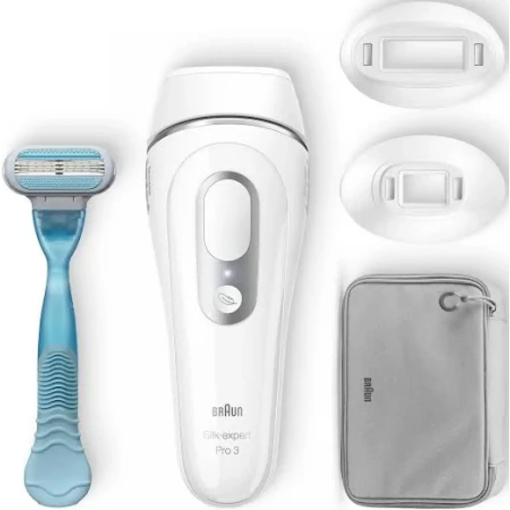 BRAUN Système d'épilation à lumière pulsée à sec Silk Expert Pro 3
