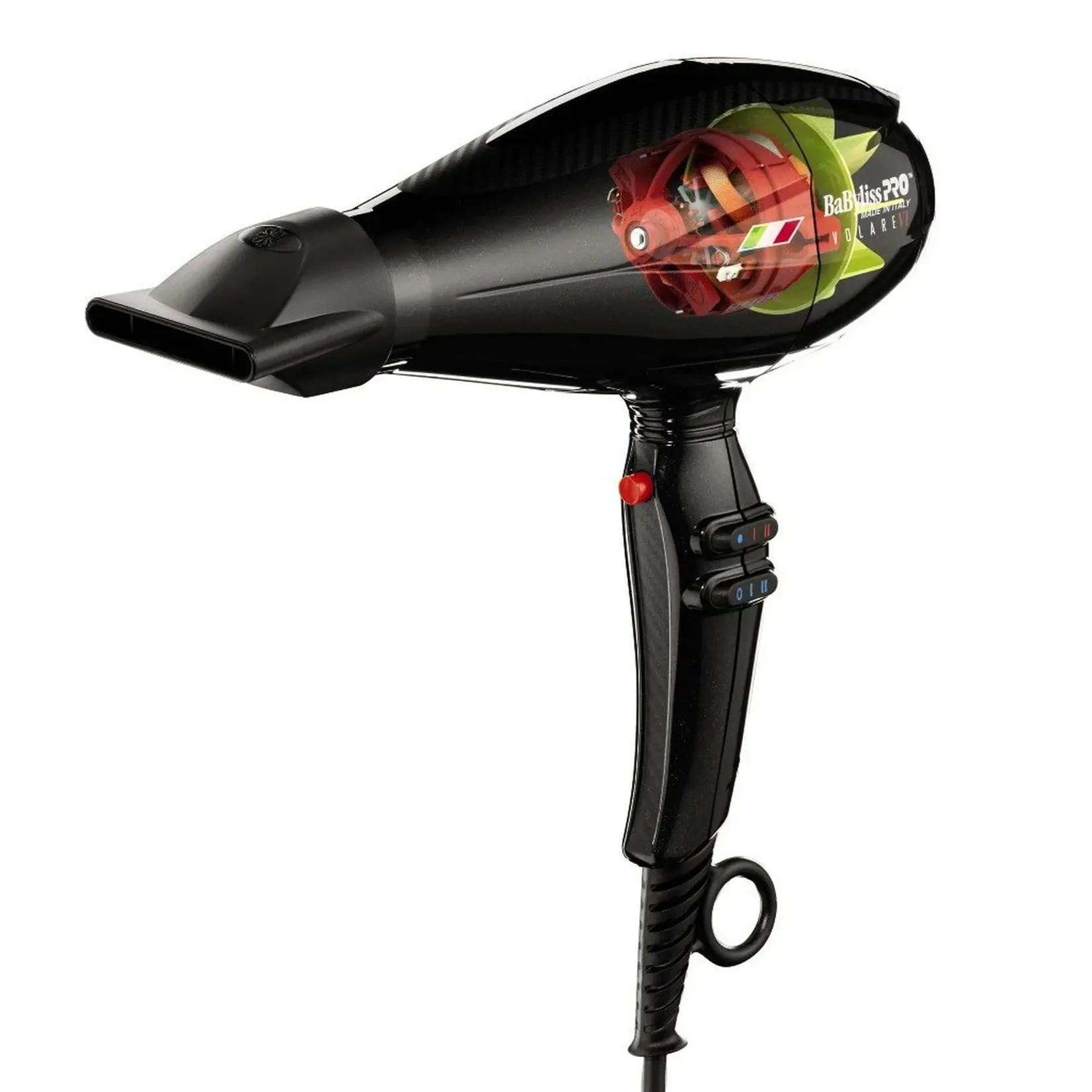 BABYLISS PRO Volare ionic/nanotitane hair dryer black 1875w