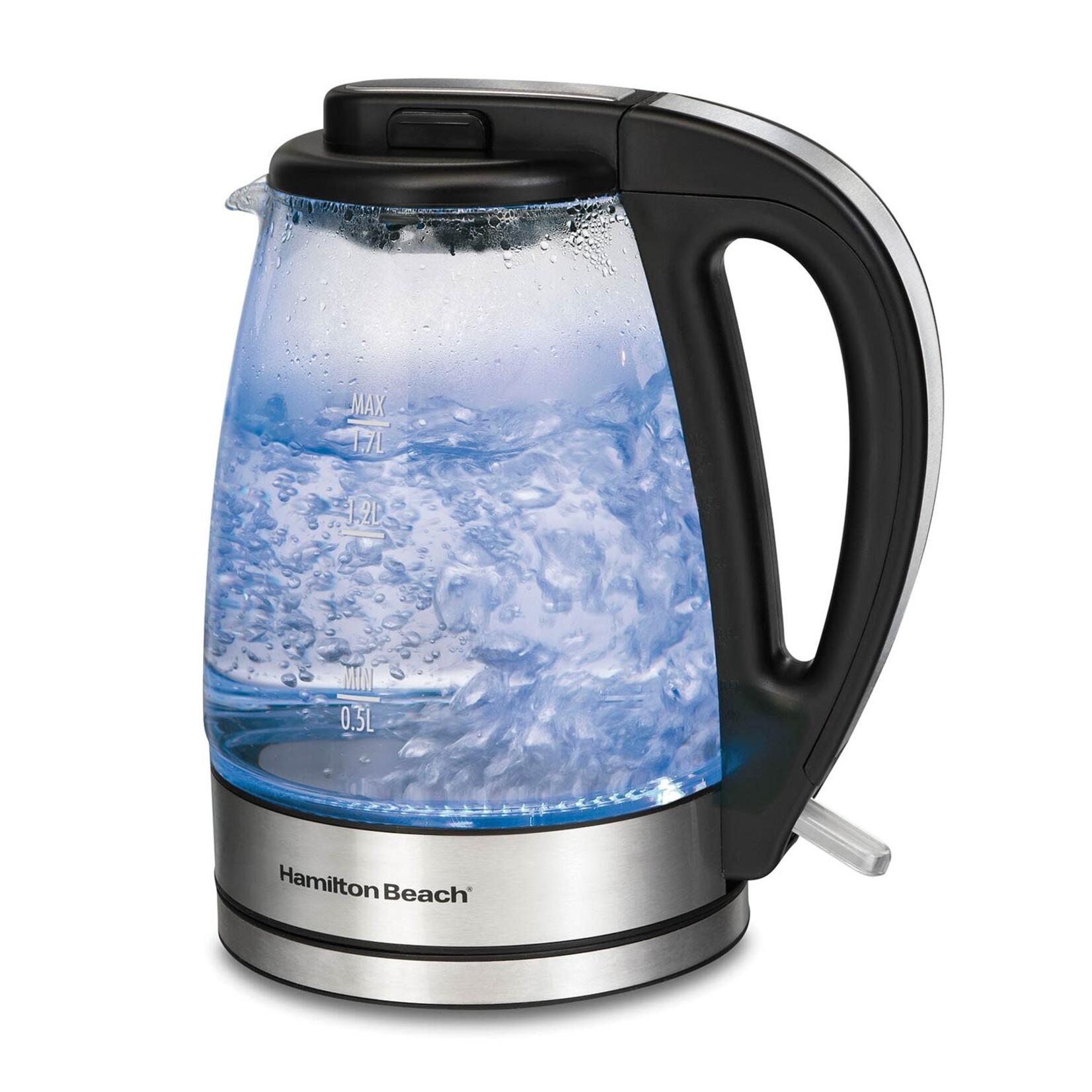 HAMILTON BEACH Bouilloire en verre 1.7L