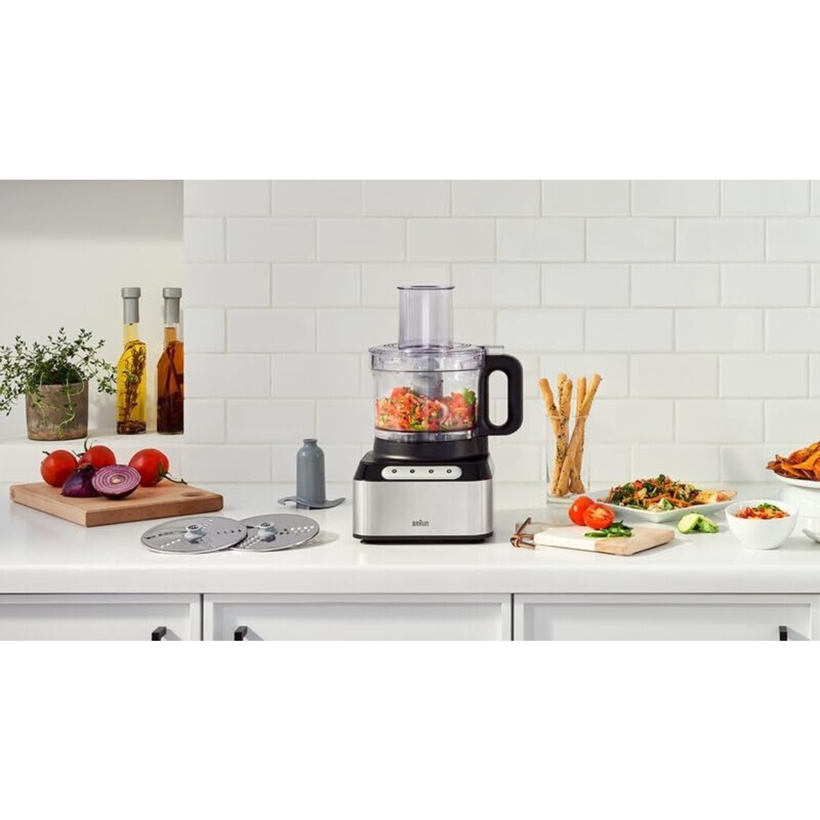 BRAUN Robot culinaire 550W , 8 tasses