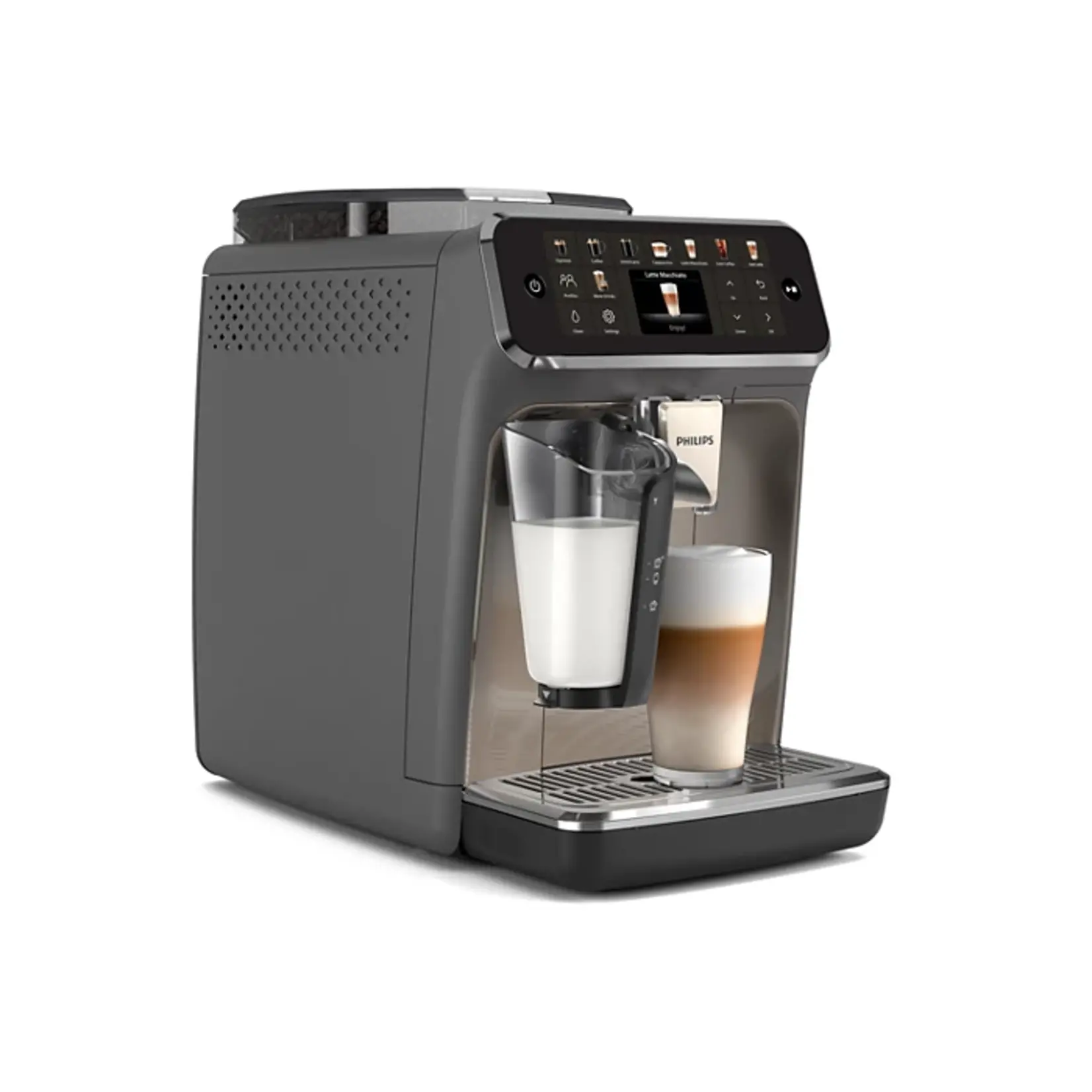 PHILIPS Machine à café espresso automatique série 5500 LatteGo