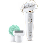 BRAUN Silk-Epil 9 Flex Épilateur/Rasoir w&d Rechargeable