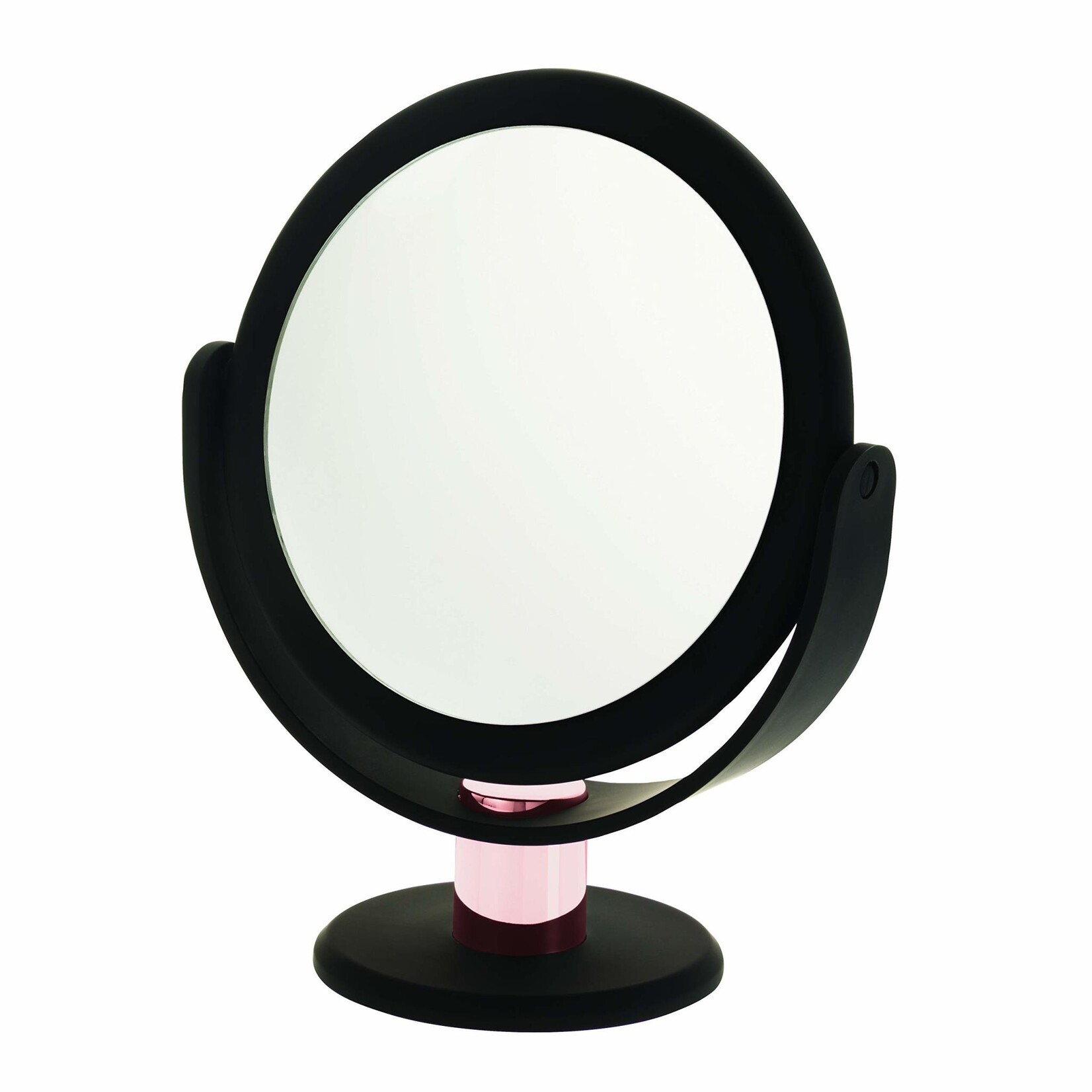 DANIELLE Miroir de vanité noir "Soft touch" 5X/4''