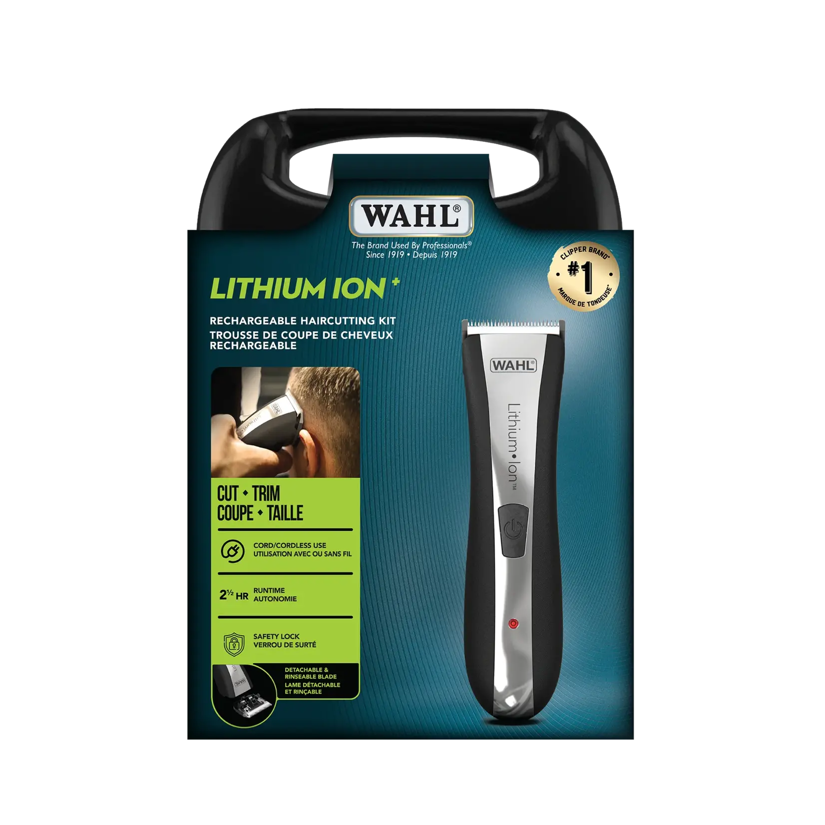 WAHL Tondeuse à cheveux rechargeable 18 mcx